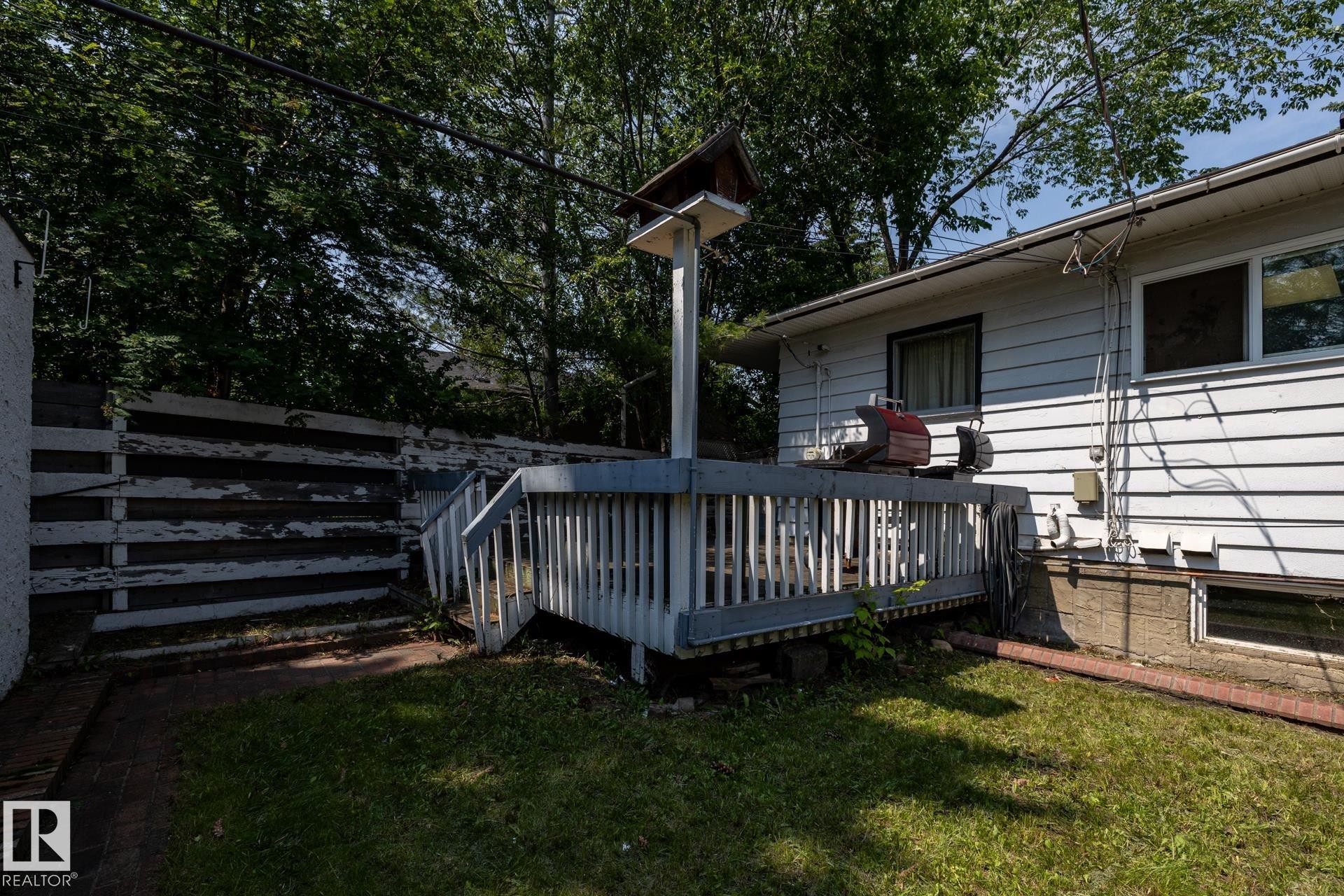 11819 87 Avenue, Edmonton, AB - Outdoor With Deck Patio Veranda