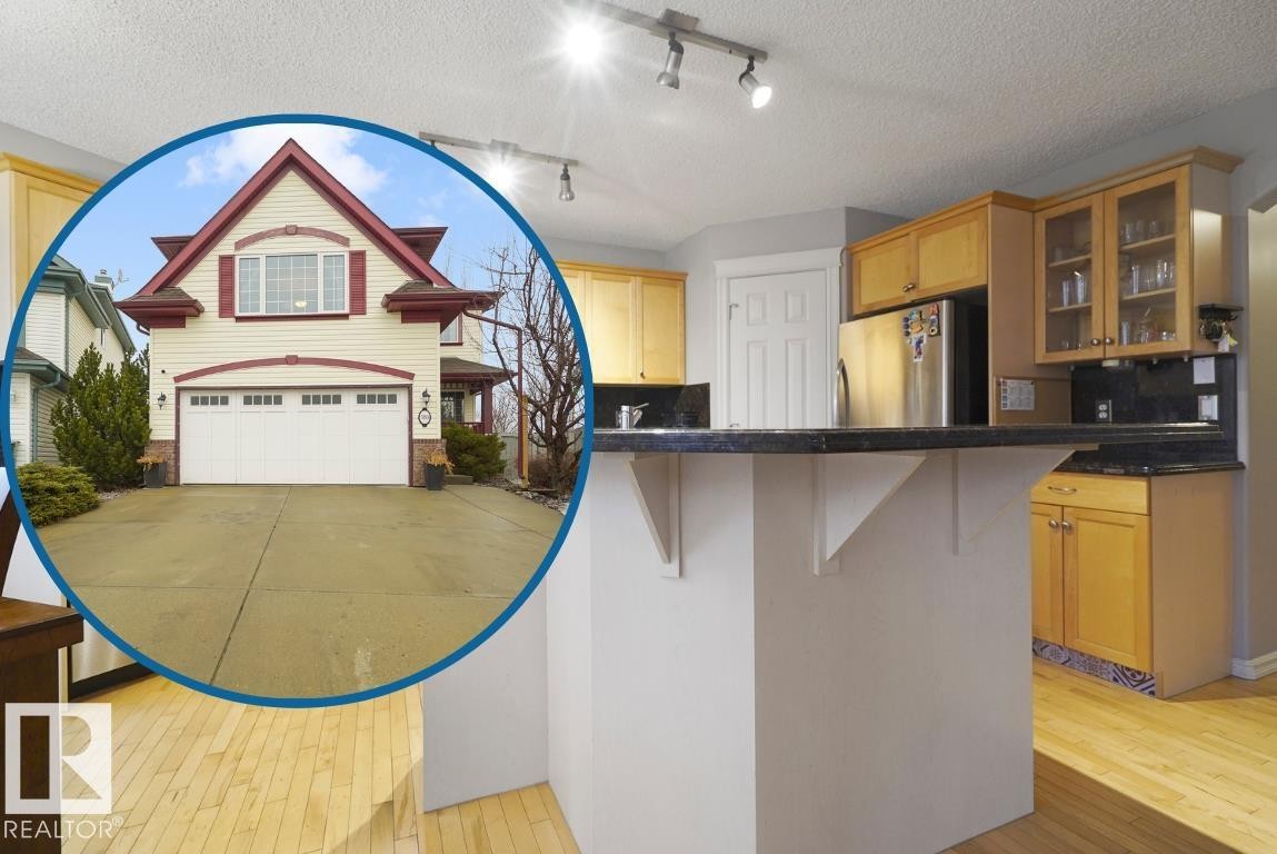 580 Glenwright Crescent, Edmonton, AB - Indoor Photo Showing Kitchen