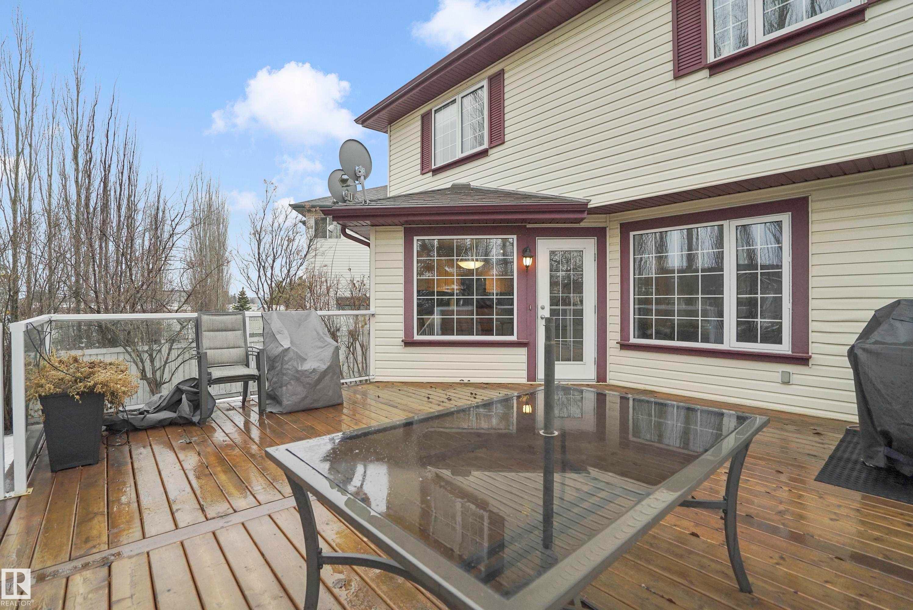 580 Glenwright Crescent, Edmonton, AB - Outdoor With Deck Patio Veranda With Exterior