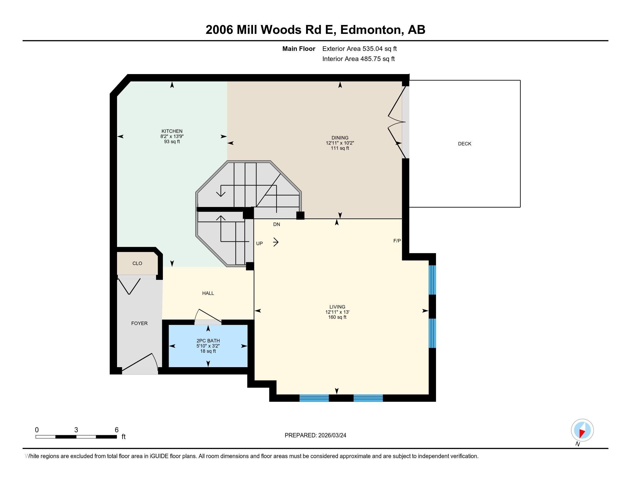 Floor plan - 2006 Mill Woods Road E, Edmonton, AB - Other