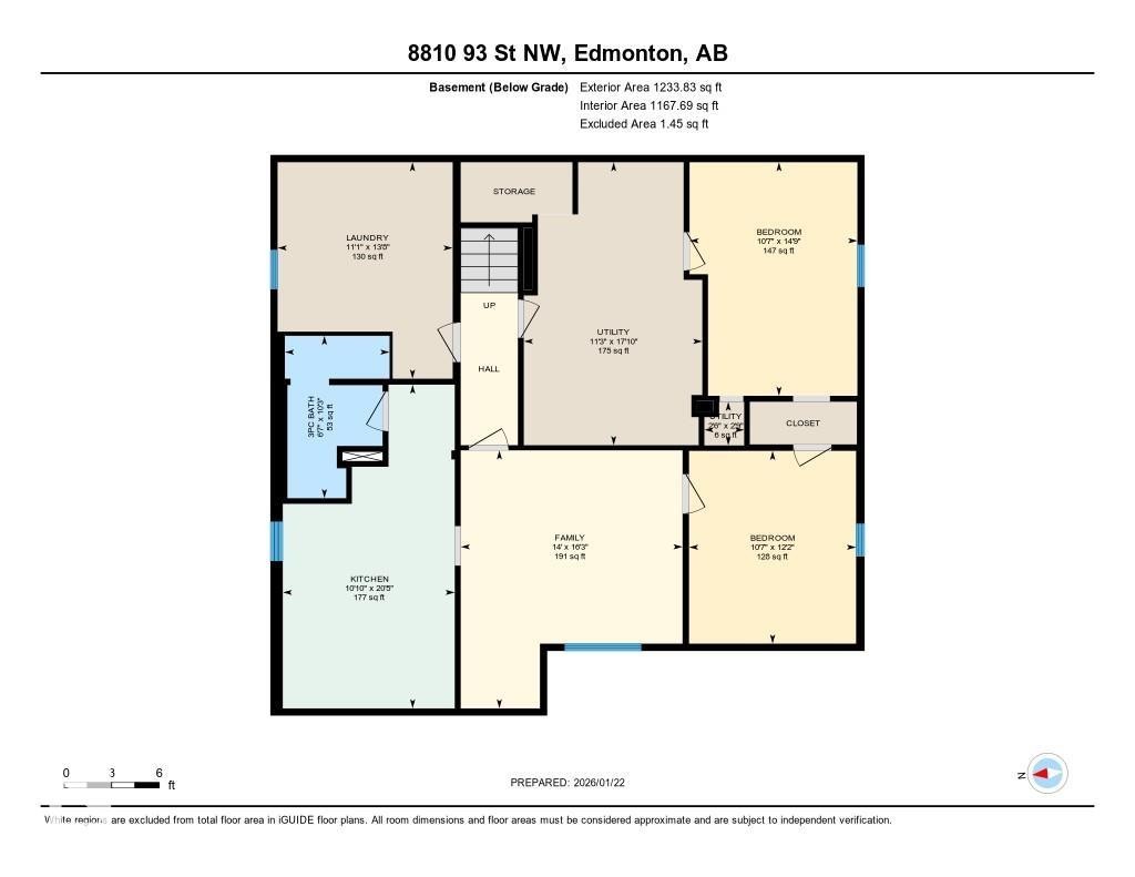 View of floor plan / room layout - 8810 93 Street, Edmonton, AB - Other