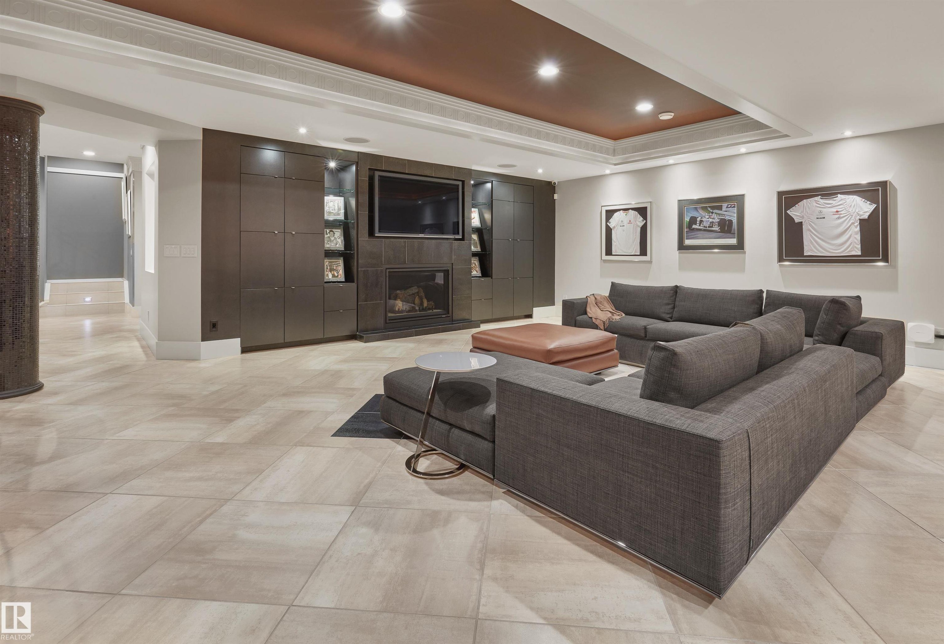 16 Windermere Drive, Edmonton, AB - Indoor With Fireplace