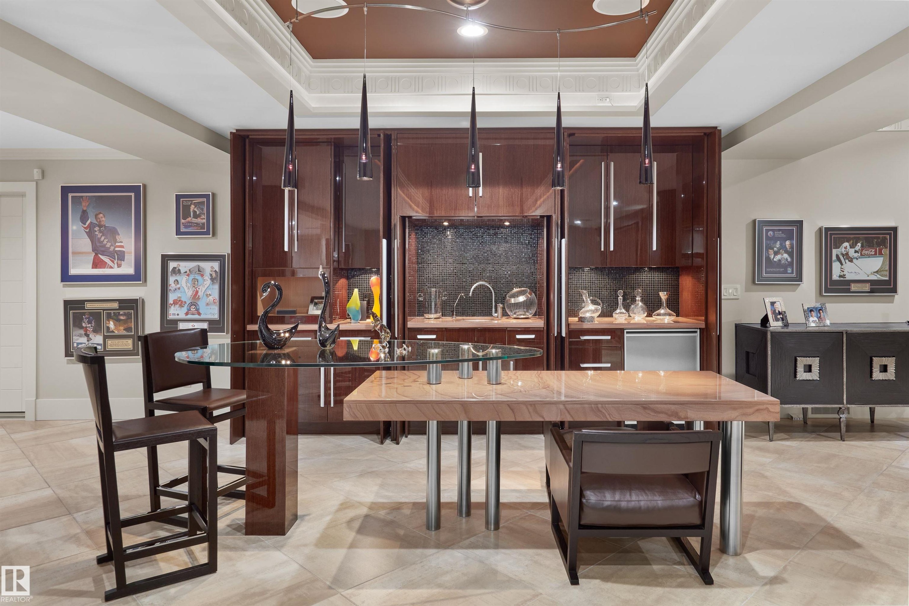 16 Windermere Drive, Edmonton, AB - Indoor Photo Showing Dining Room