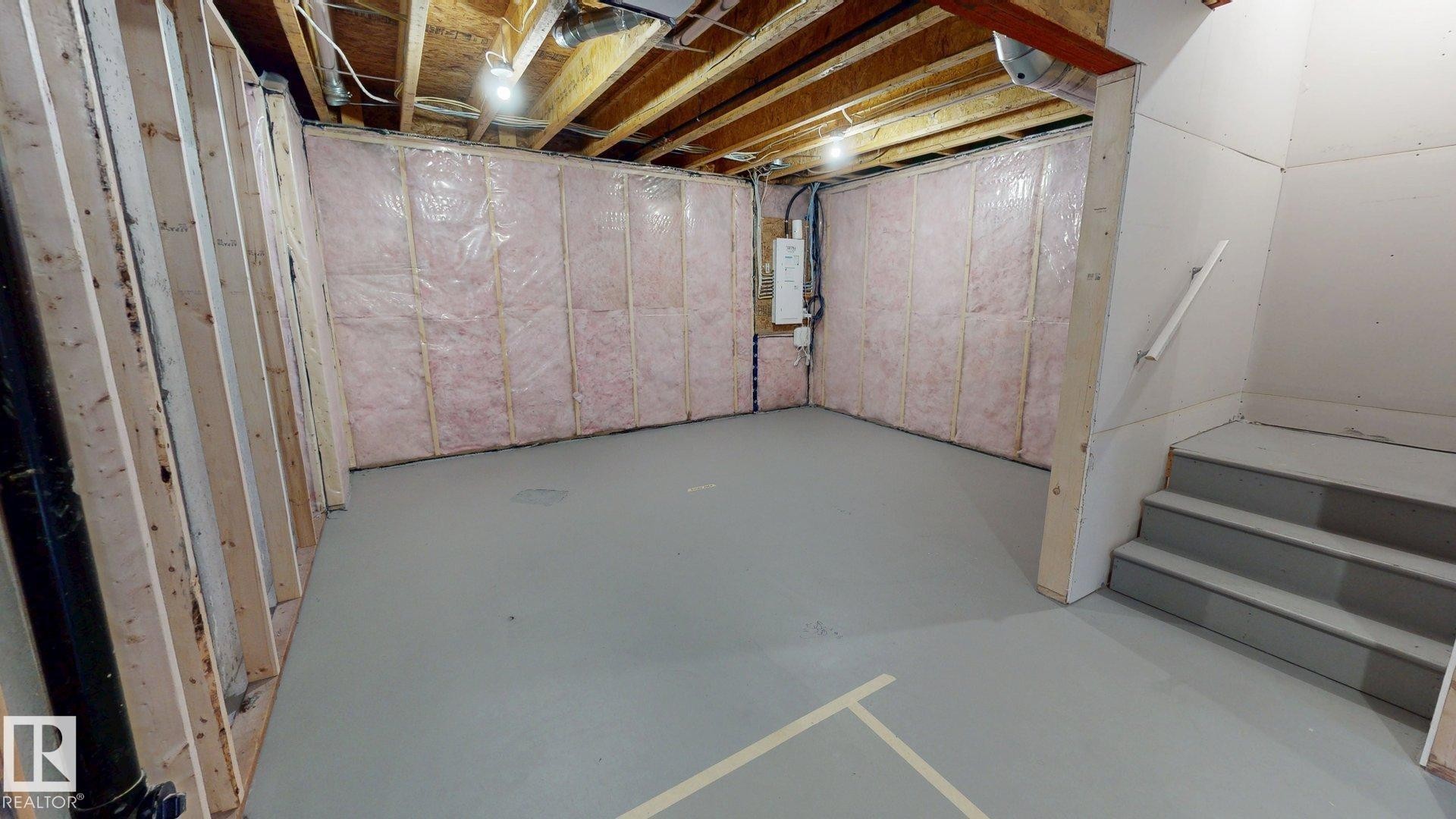 2093 Maple Road, Edmonton, AB - Indoor Photo Showing Basement