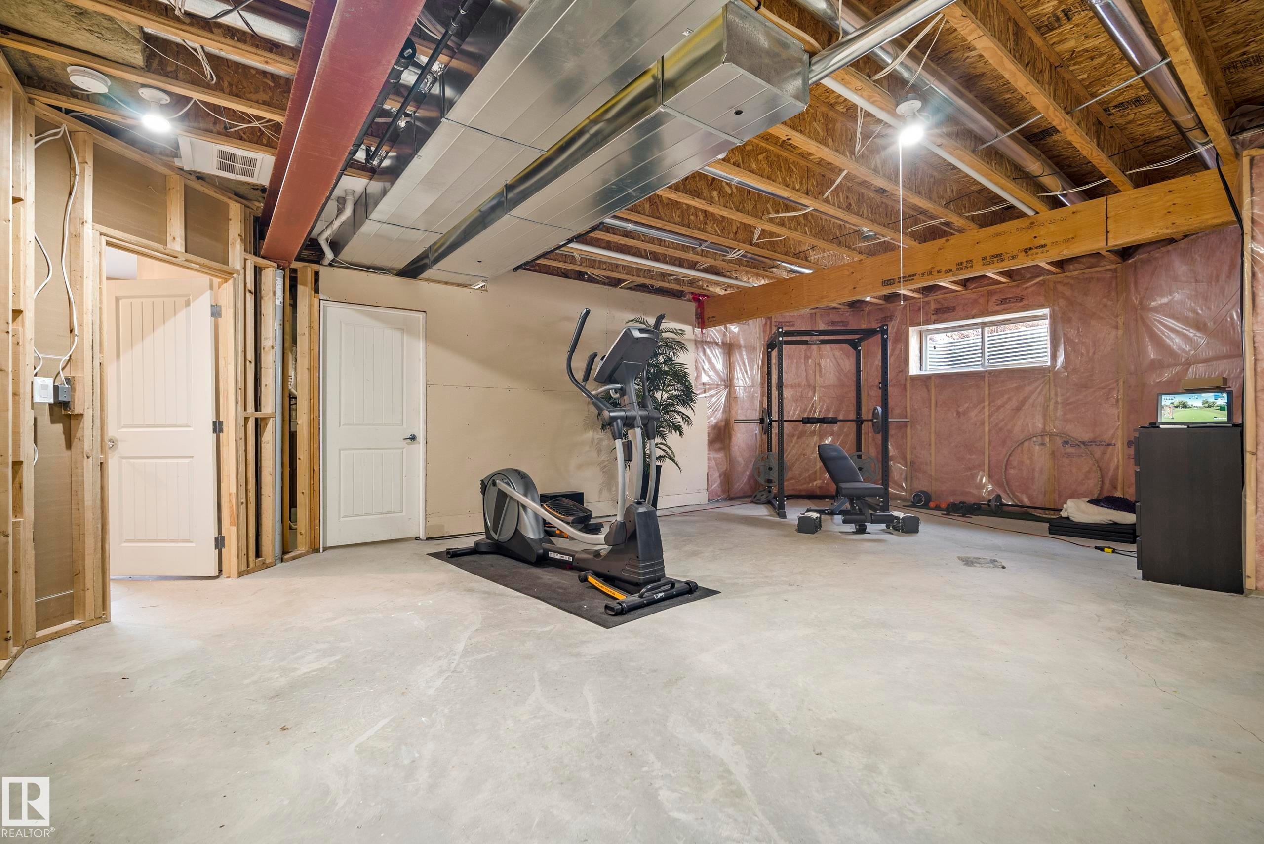 10720 65 Street, Edmonton, AB - Indoor Photo Showing Basement