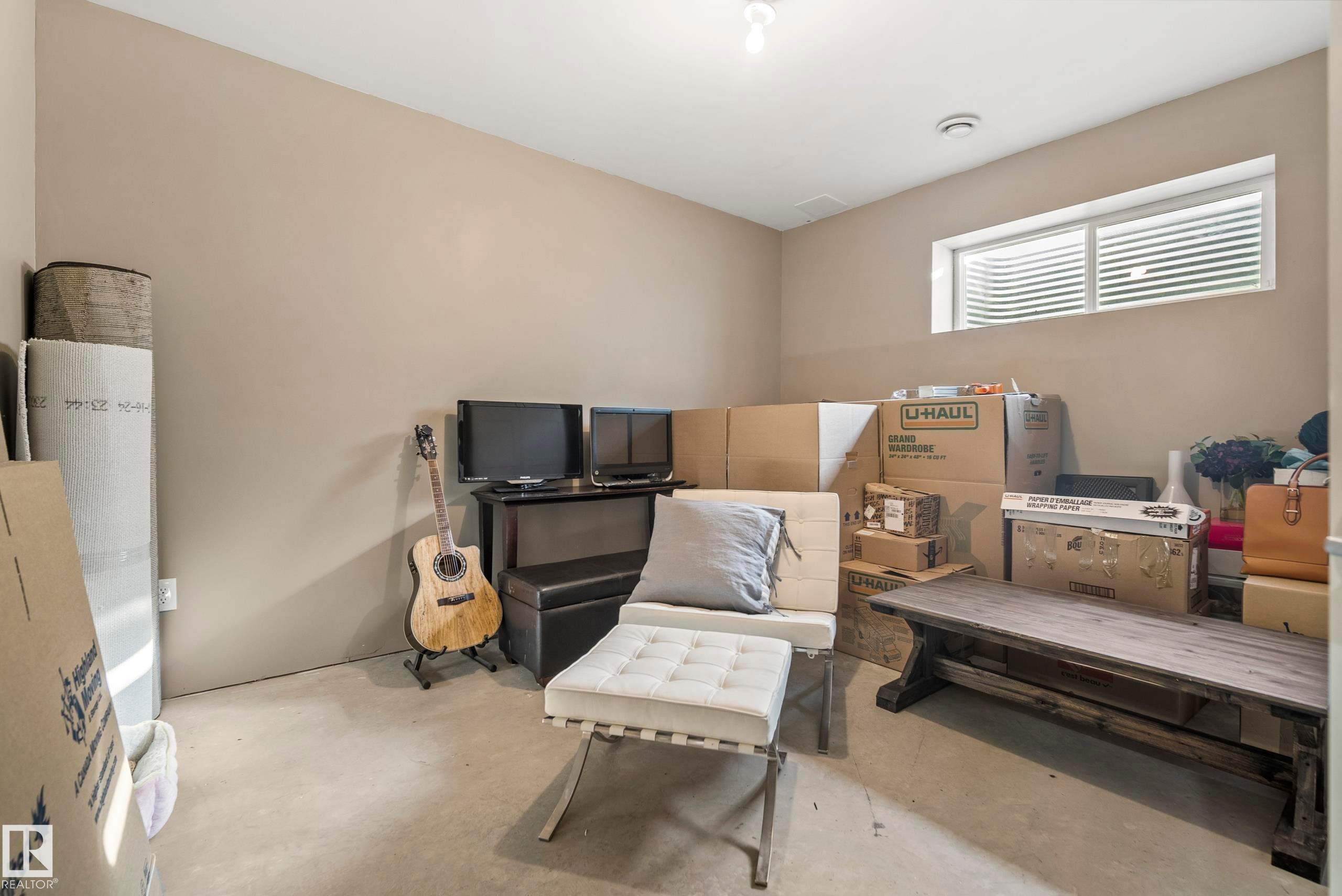 10720 65 Street, Edmonton, AB - Indoor Photo Showing Basement