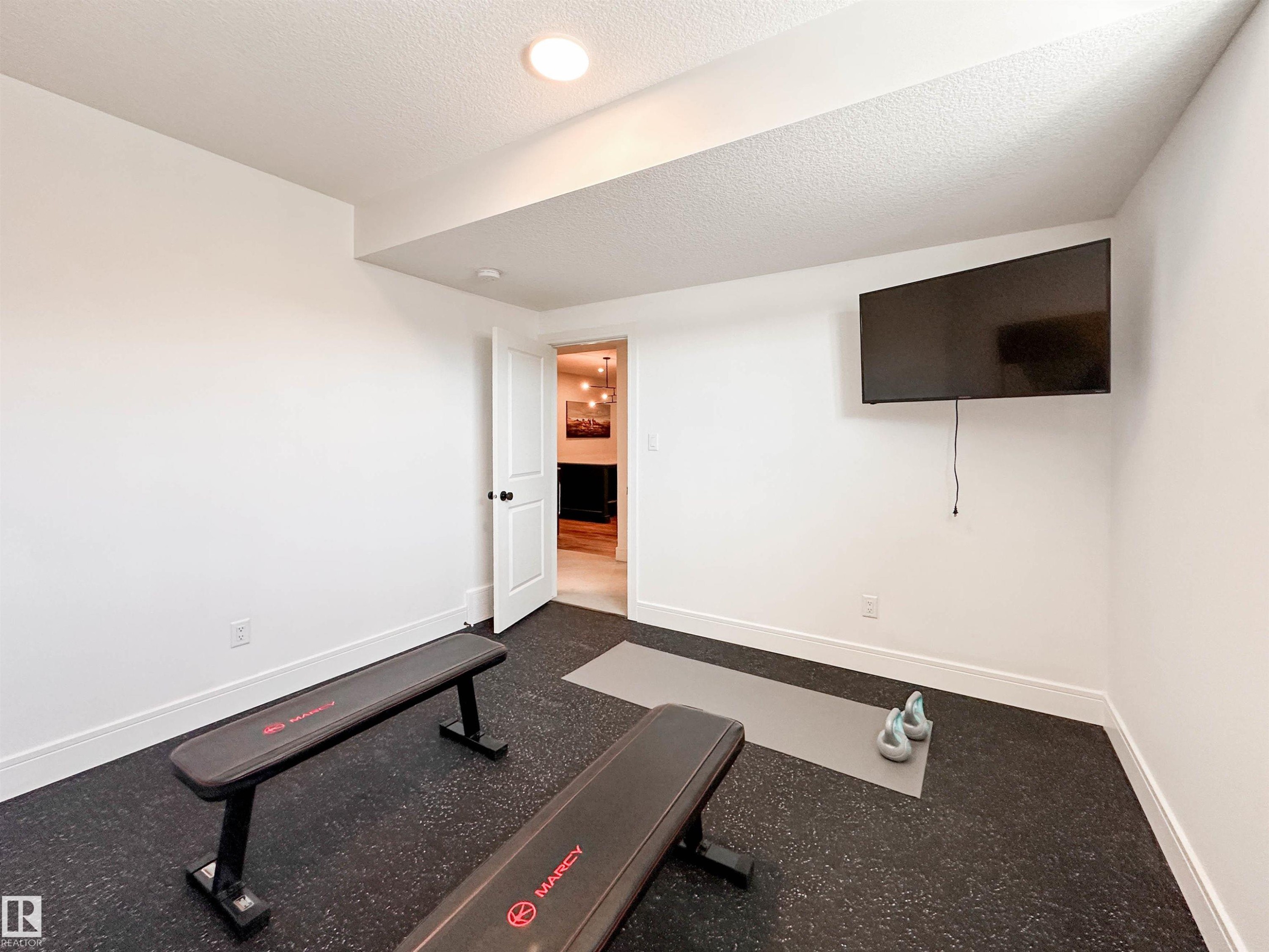 7 Jubilation Drive, St. Albert, AB - Indoor Photo Showing Gym Room