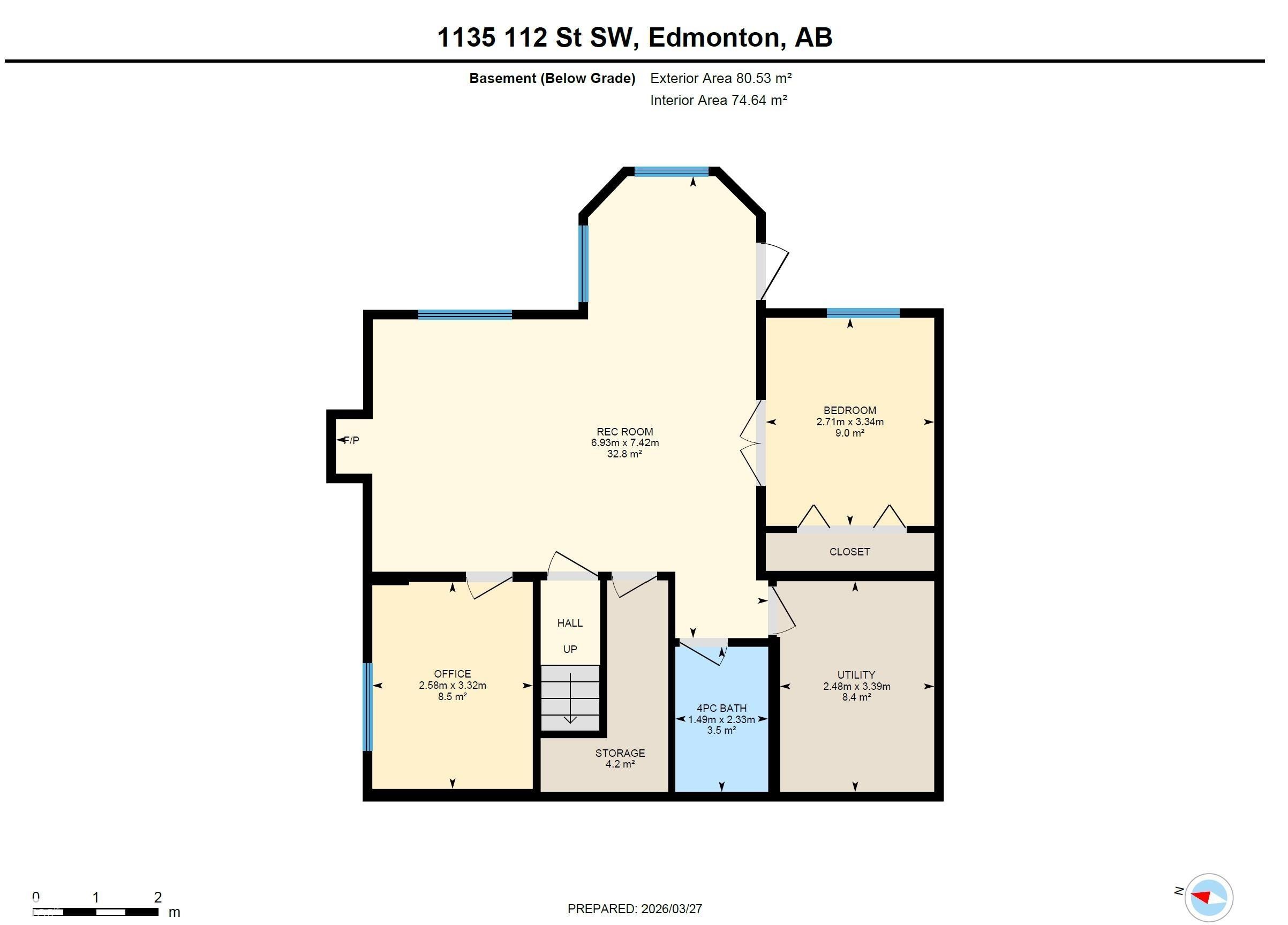 Floor plan - 1135 112 Street, Edmonton, AB - Other