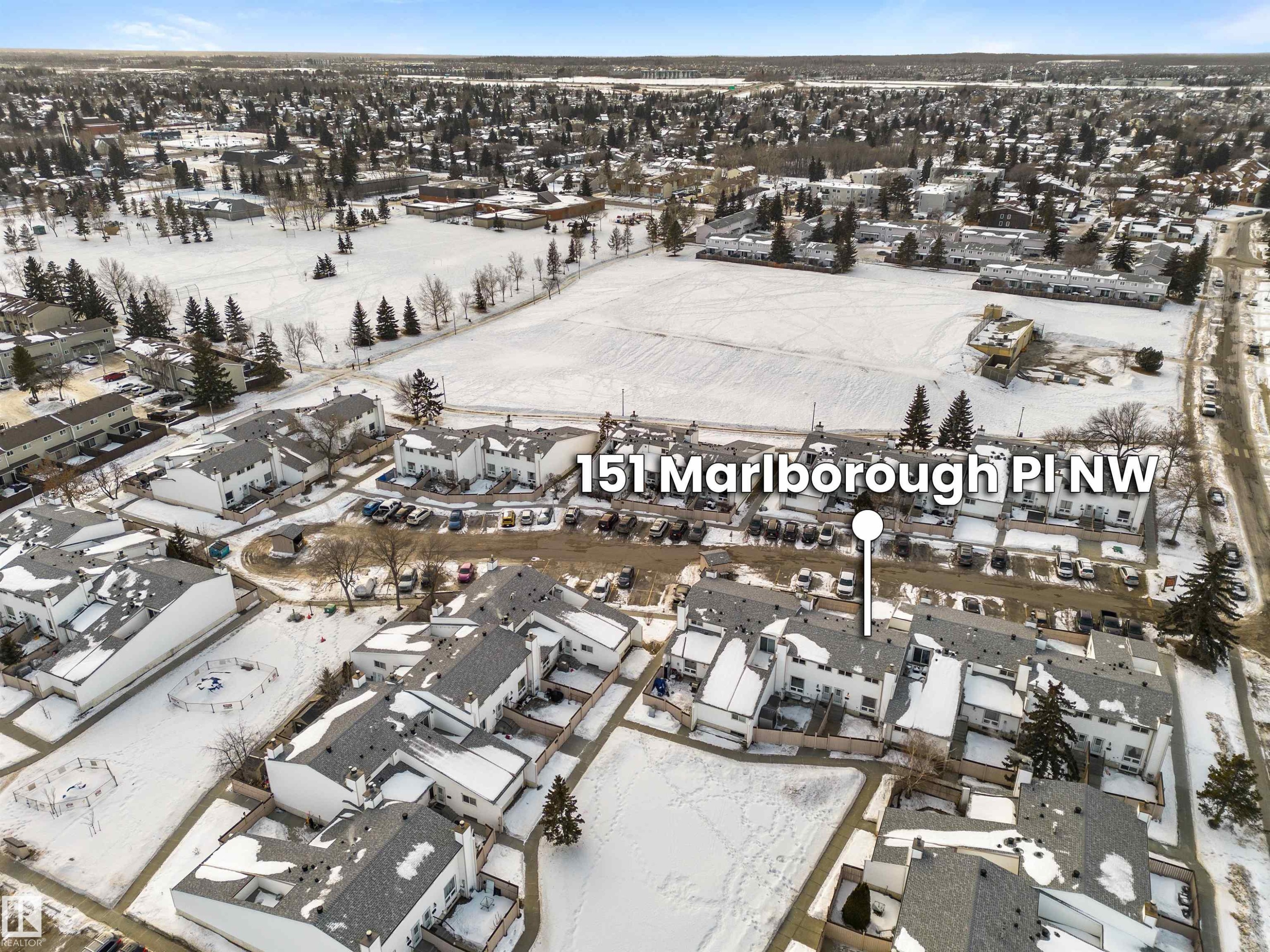 151 Marlborough Place, Edmonton, AB - Outdoor With View