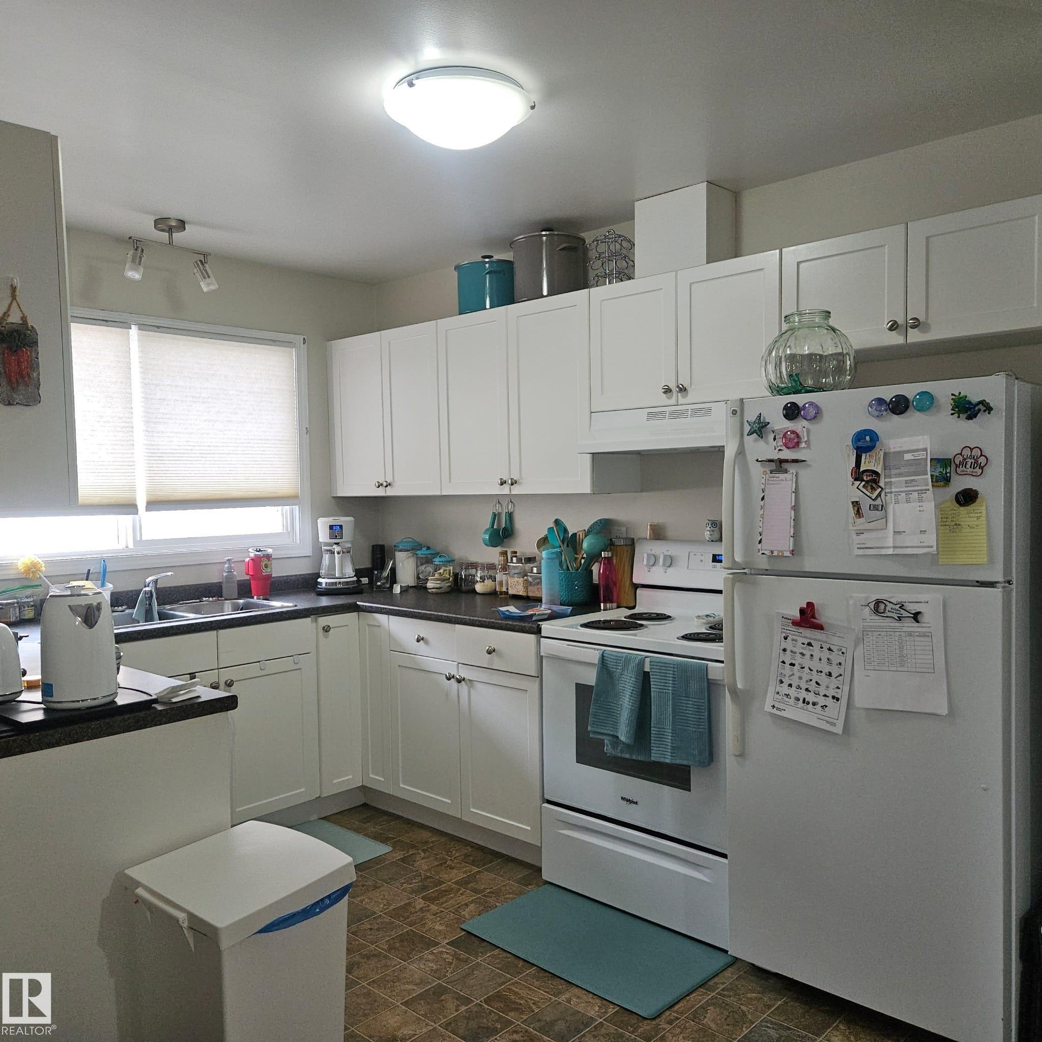 8315 69 Avenue, Edmonton, AB - Indoor Photo Showing Kitchen With Double Sink