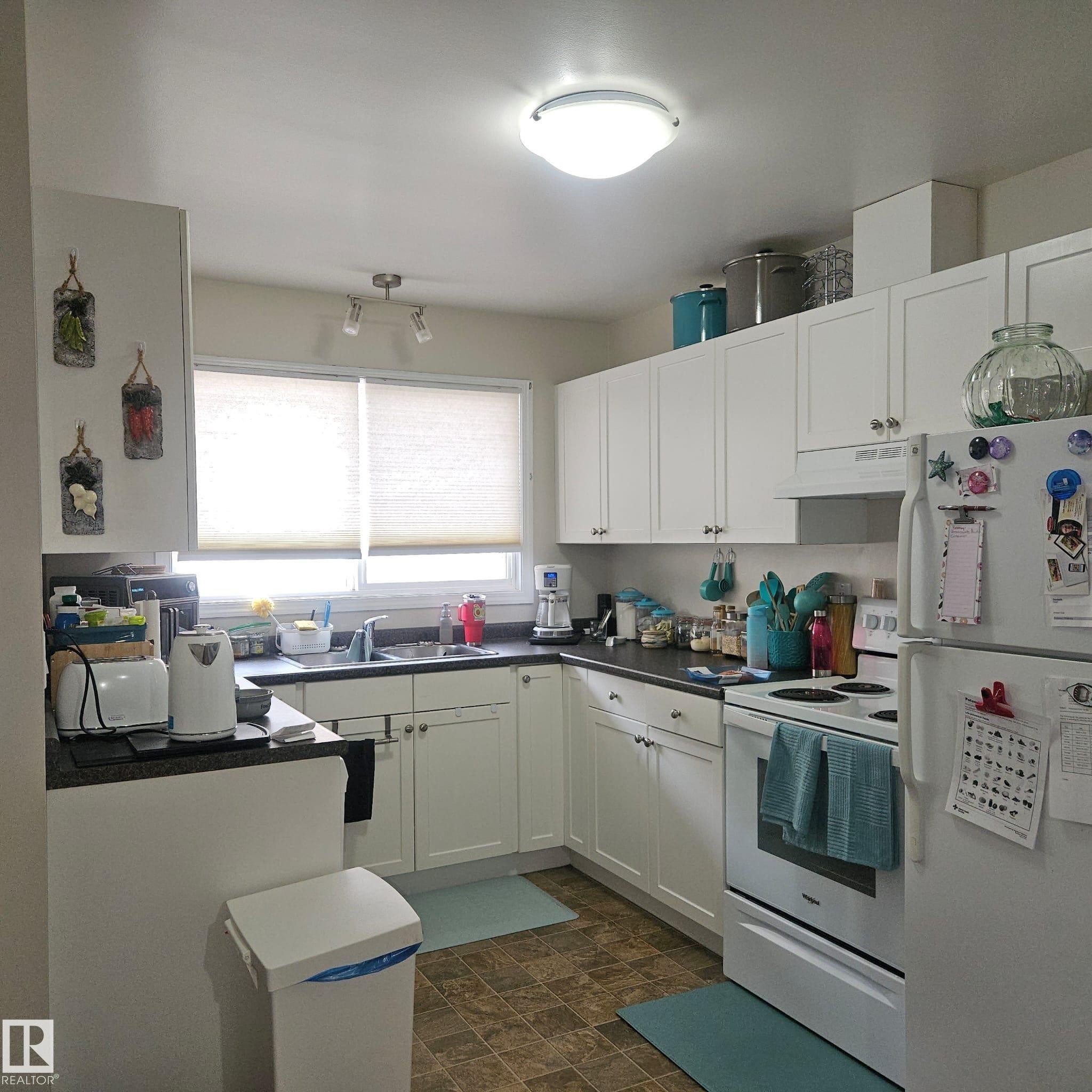 8315 69 Avenue, Edmonton, AB - Indoor Photo Showing Kitchen With Double Sink