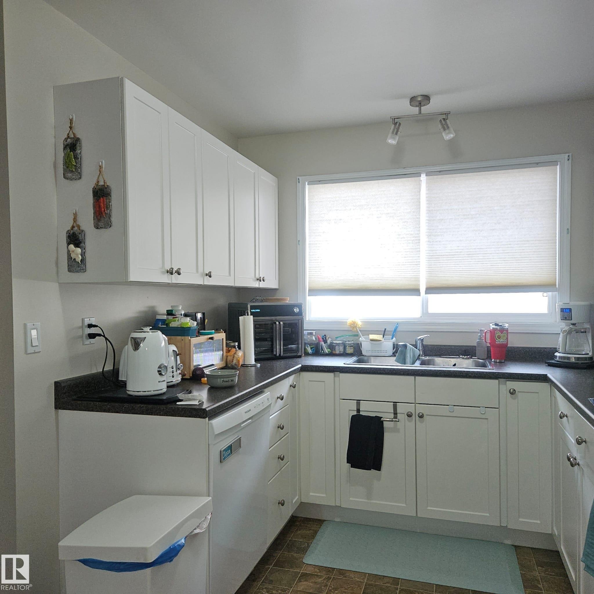 8315 69 Avenue, Edmonton, AB - Indoor Photo Showing Kitchen With Double Sink