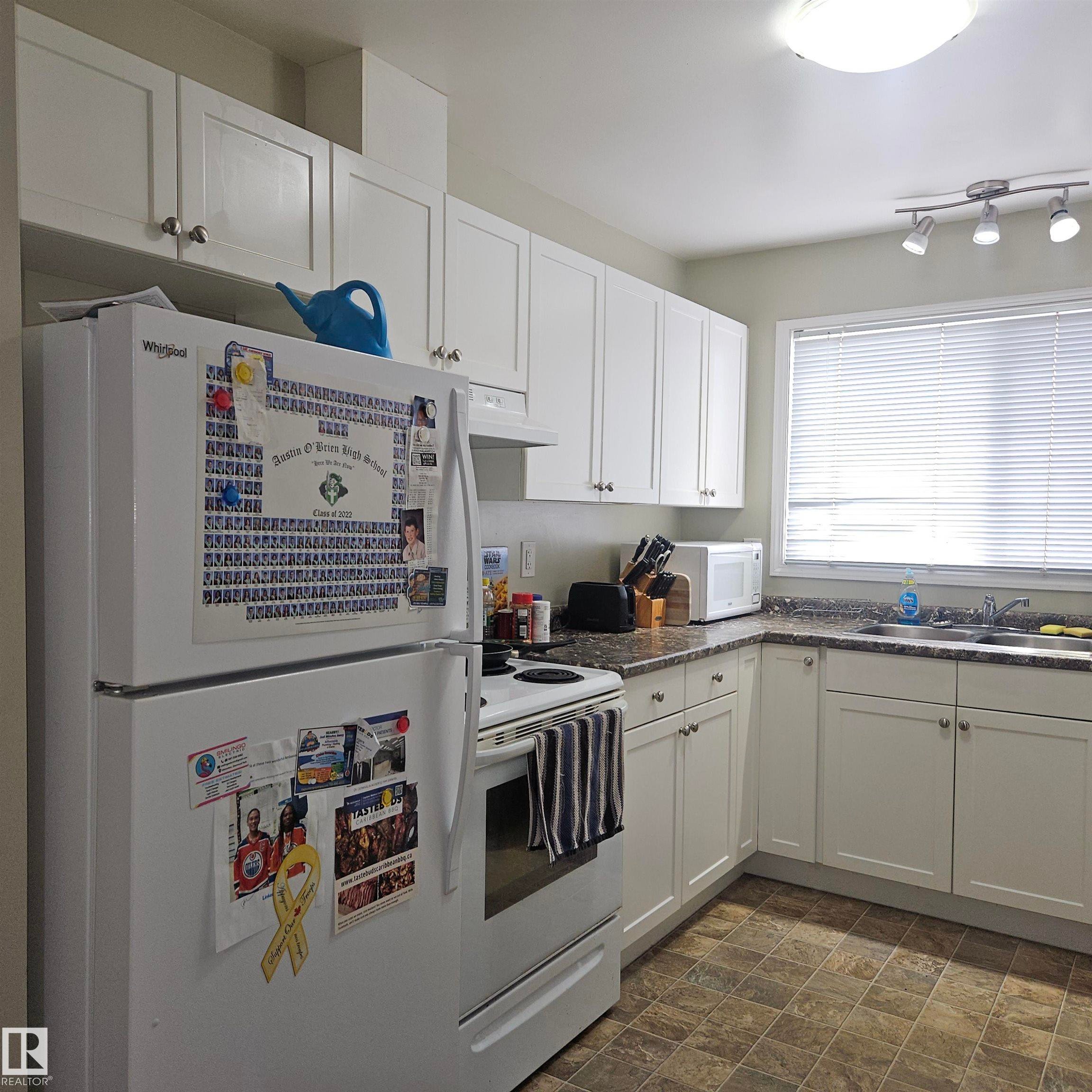 8317 69 Avenue, Edmonton, AB - Indoor Photo Showing Kitchen With Double Sink