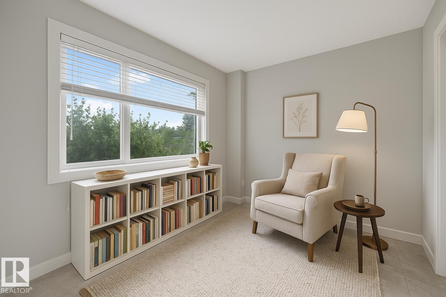 Virtually staged - 72 1010 Rabbit Hill Road, Edmonton, AB - Indoor Photo Showing Other Room