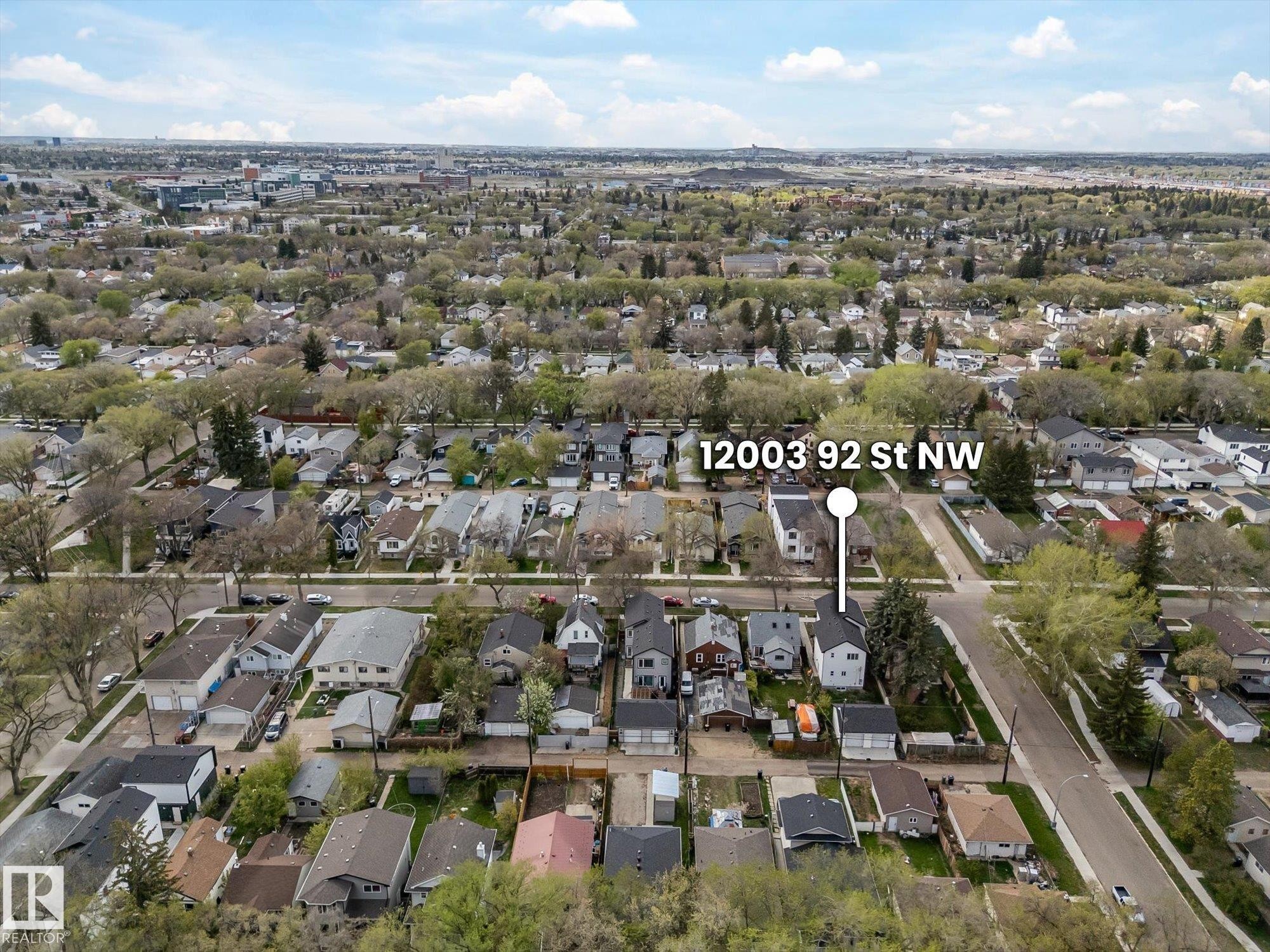 12033 92 Street, Edmonton, AB - Outdoor With View