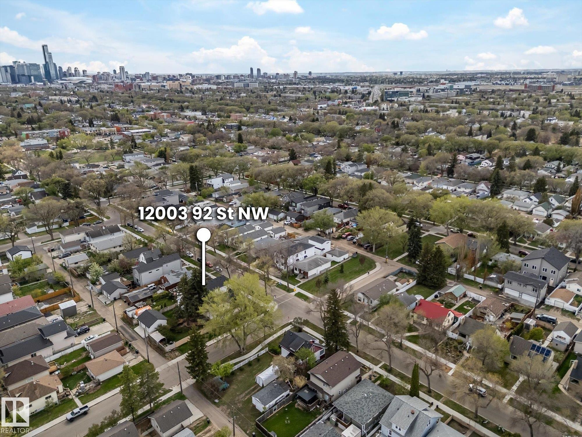 12033 92 Street, Edmonton, AB - Outdoor With View