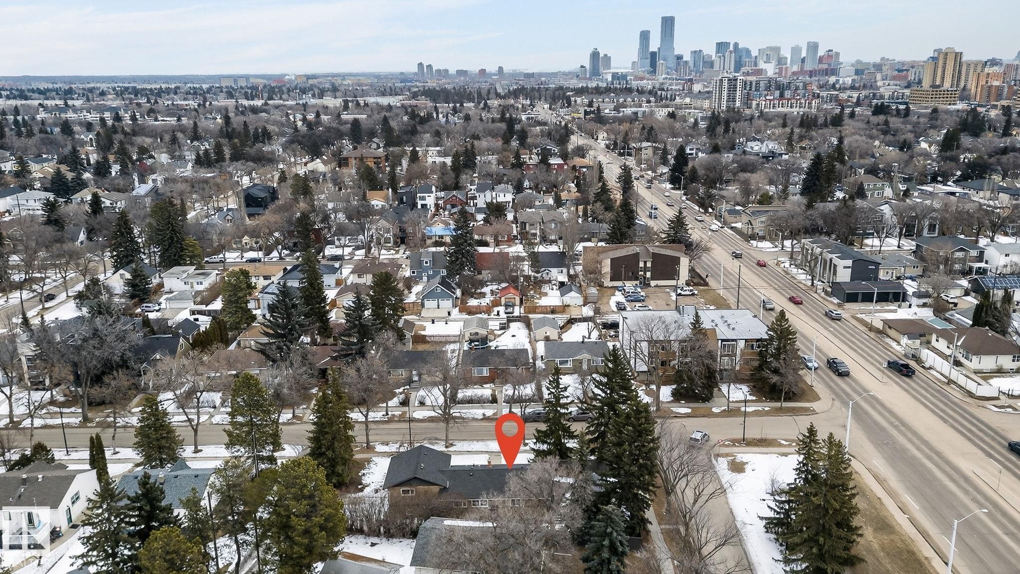 10704 130 Street, Edmonton, AB - Outdoor With View