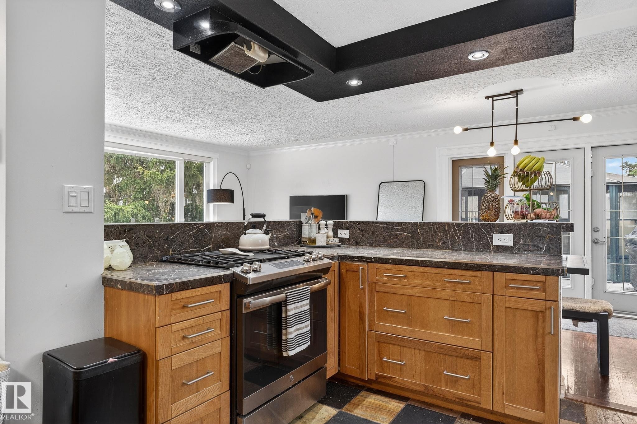 10704 130 Street, Edmonton, AB - Indoor Photo Showing Kitchen