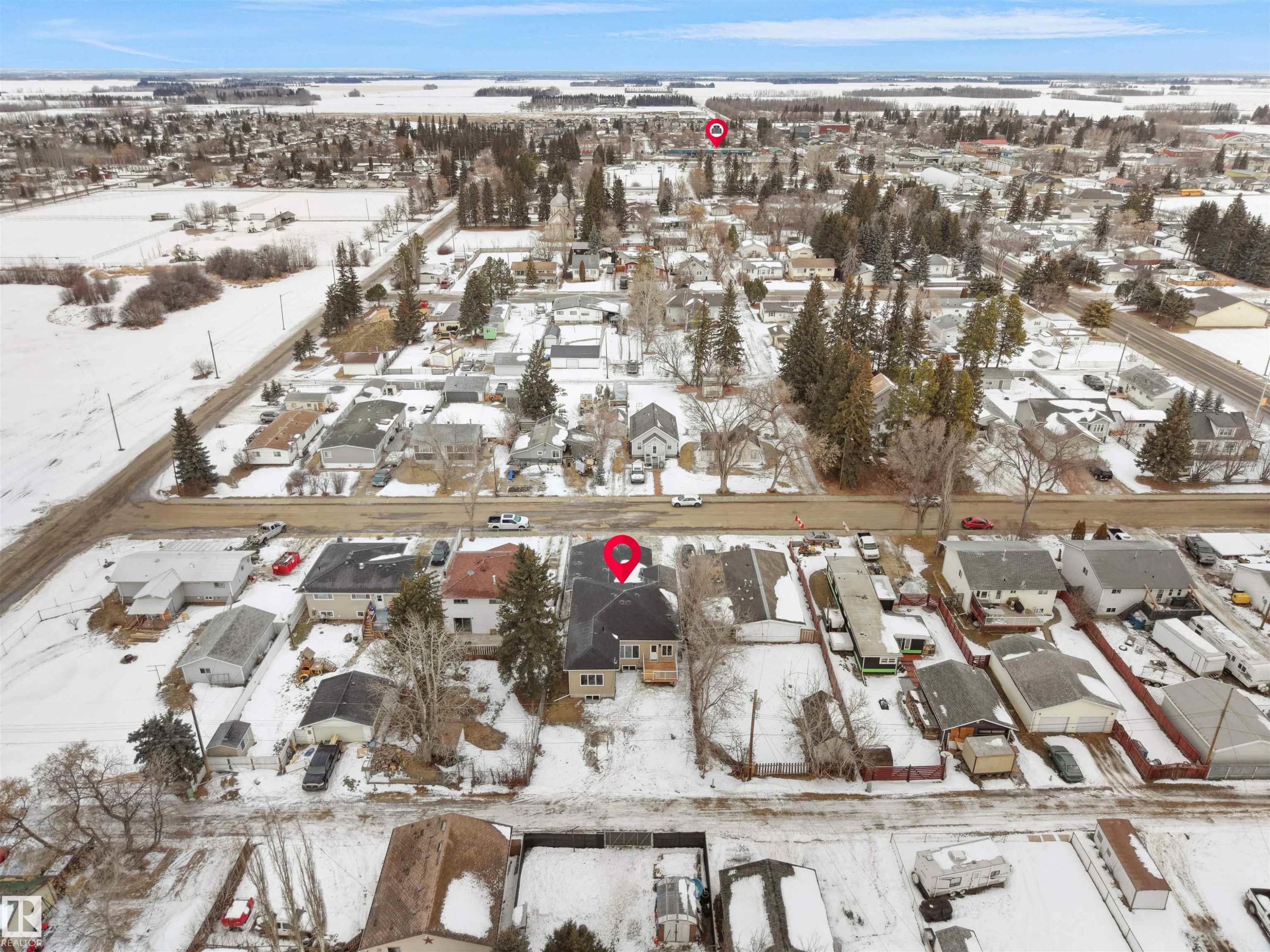 5015 46 Ave, Calmar, AB - Outdoor With View