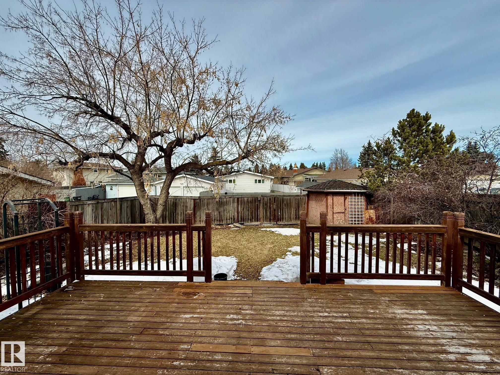 363 Richfield Road, Edmonton, AB - Outdoor With Deck Patio Veranda