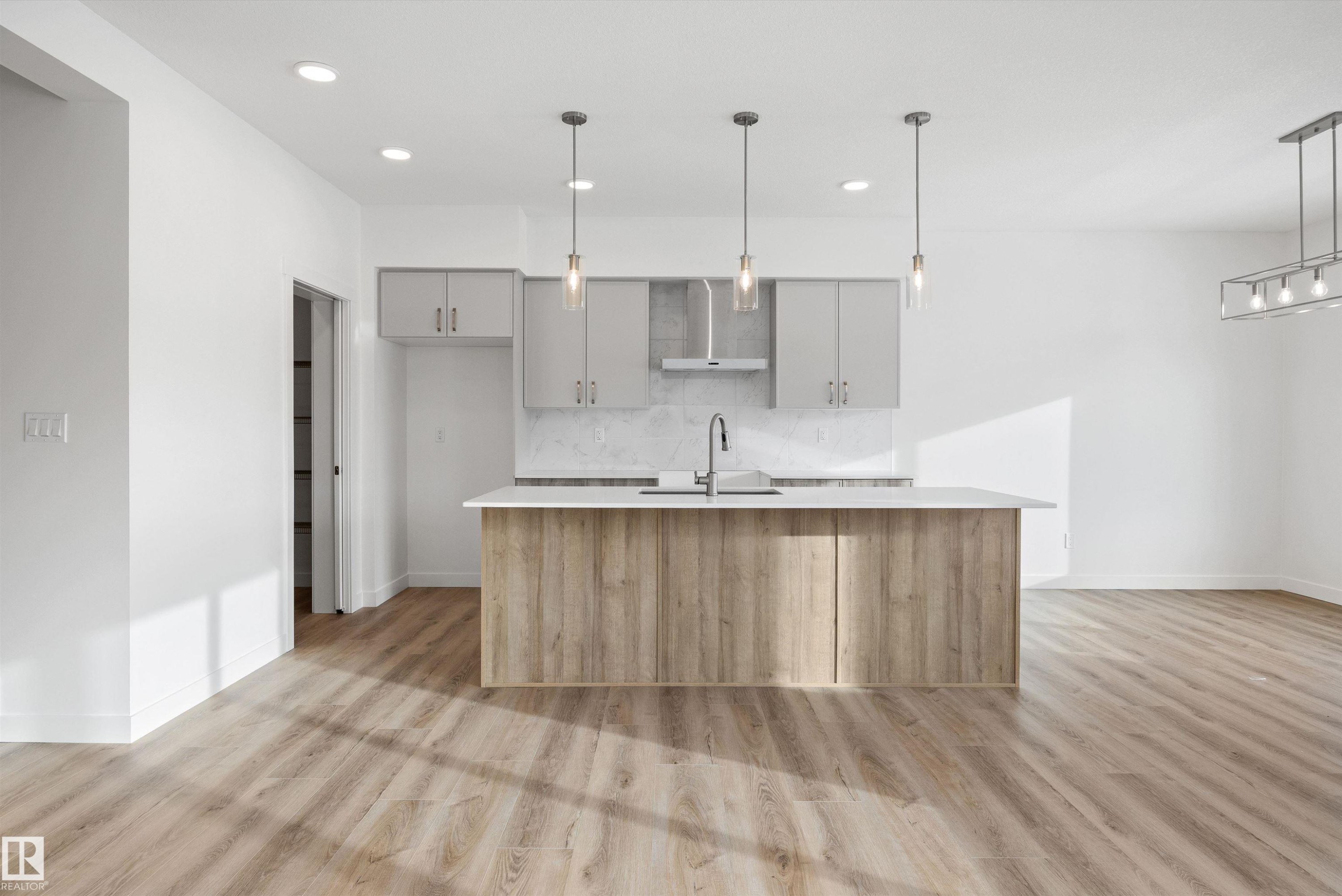 1315 11 Avenue, Edmonton, AB - Indoor Photo Showing Kitchen With Upgraded Kitchen