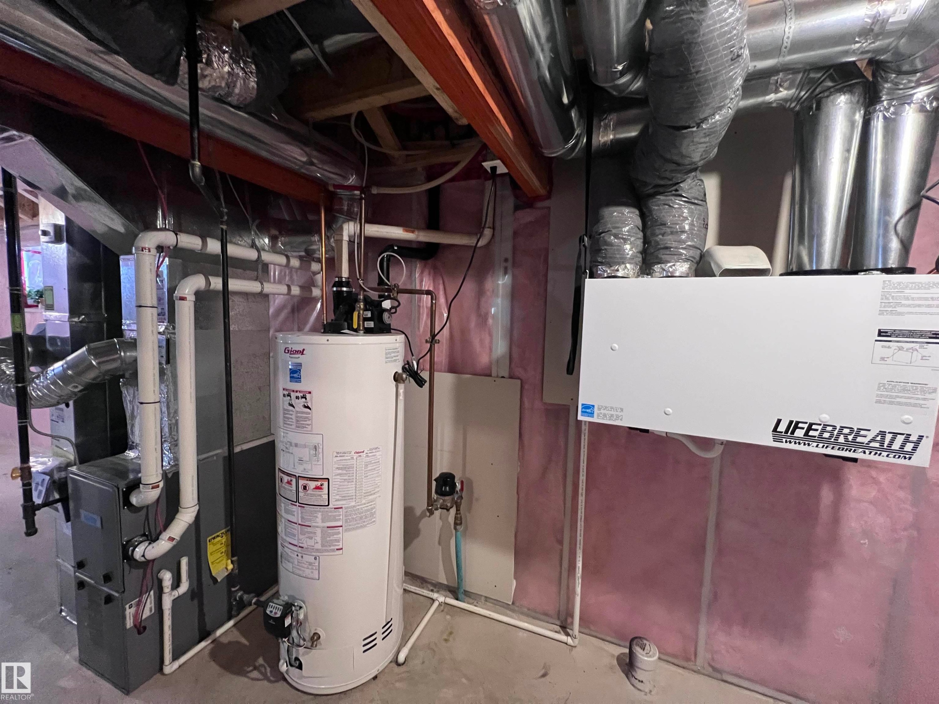 This area features a white top-loading washing machine and a white dryer - 1421 26 Avenue, Edmonton, AB - Indoor Photo Showing Basement