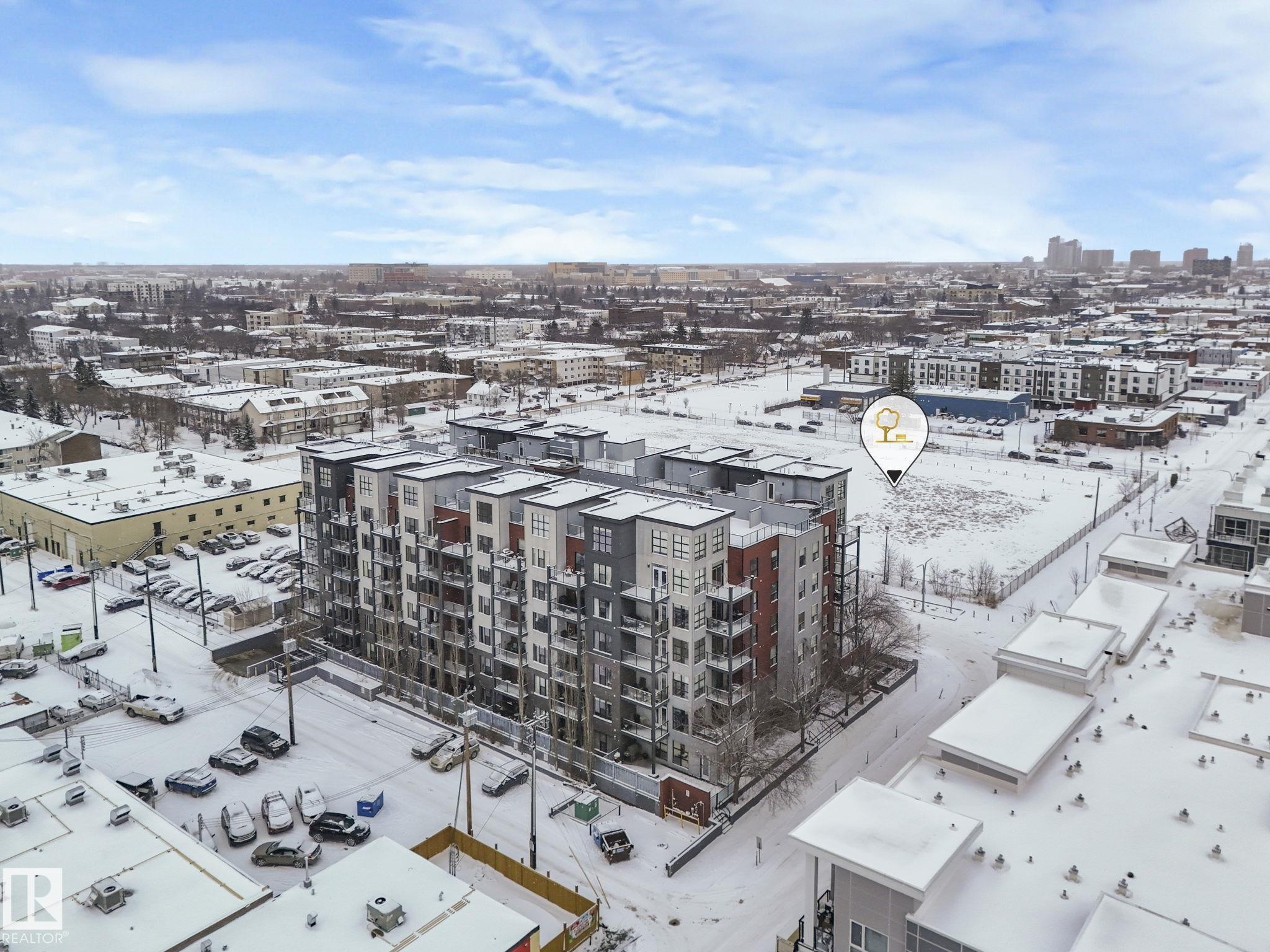 412 10518 113 Street, Edmonton, AB - Outdoor With View