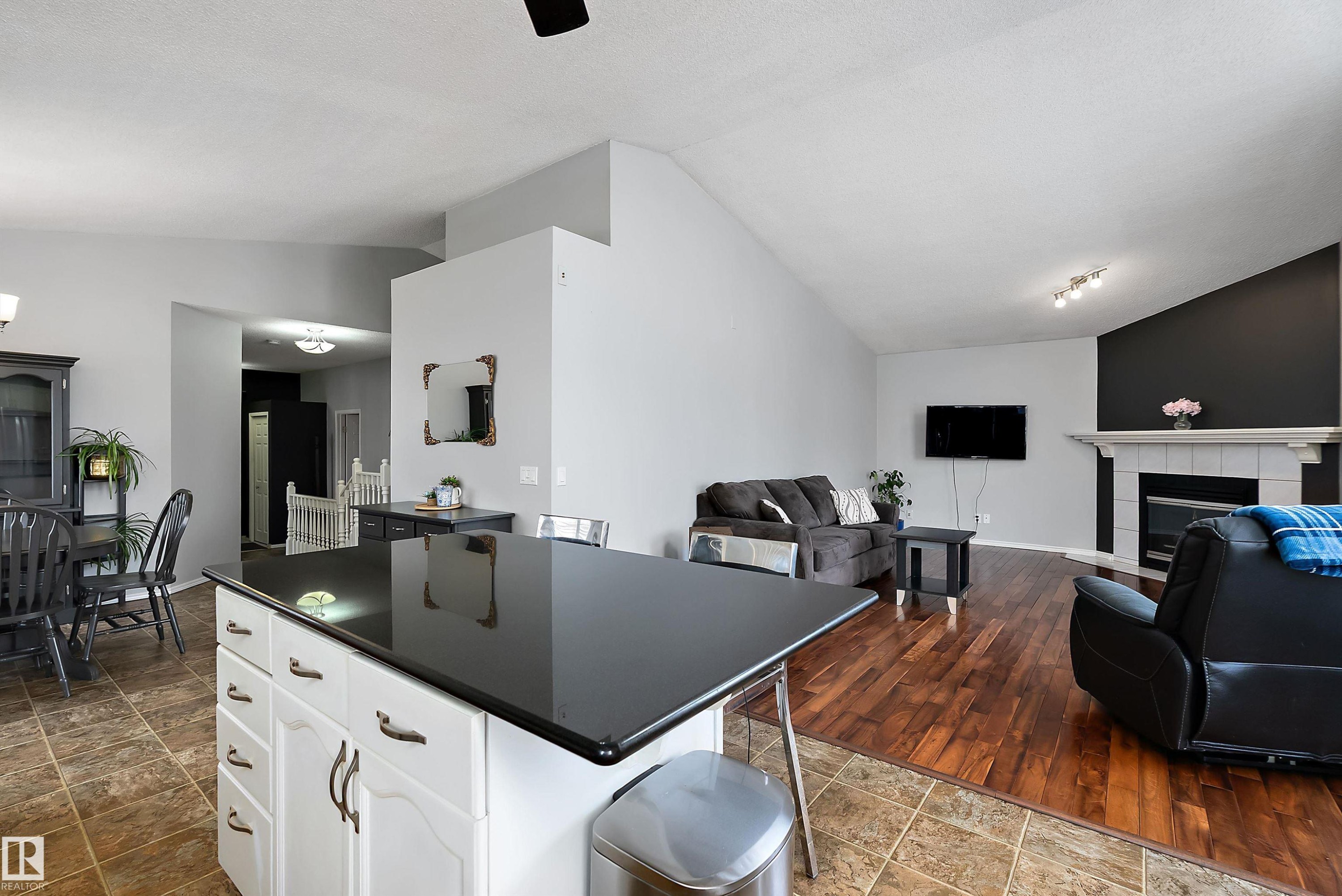 3706 131A Avenue, Edmonton, AB - Indoor With Fireplace