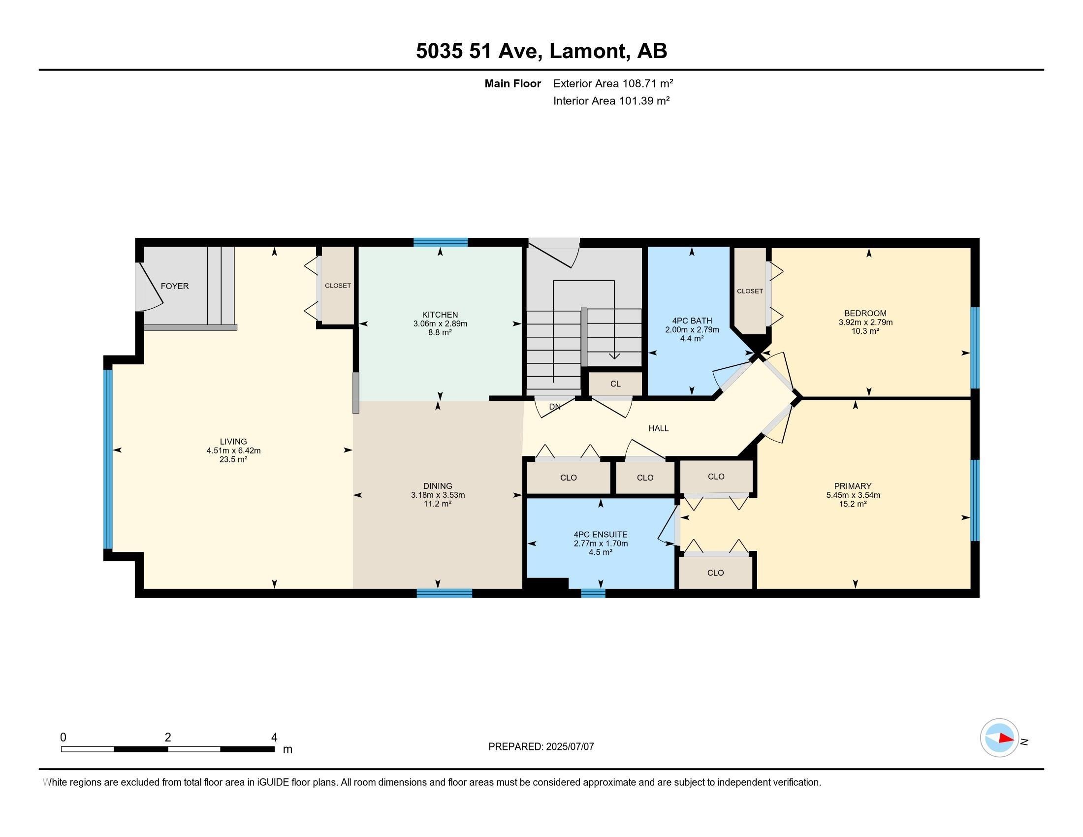 Floor plan - 5035 51 Avenue, Lamont, AB - Other