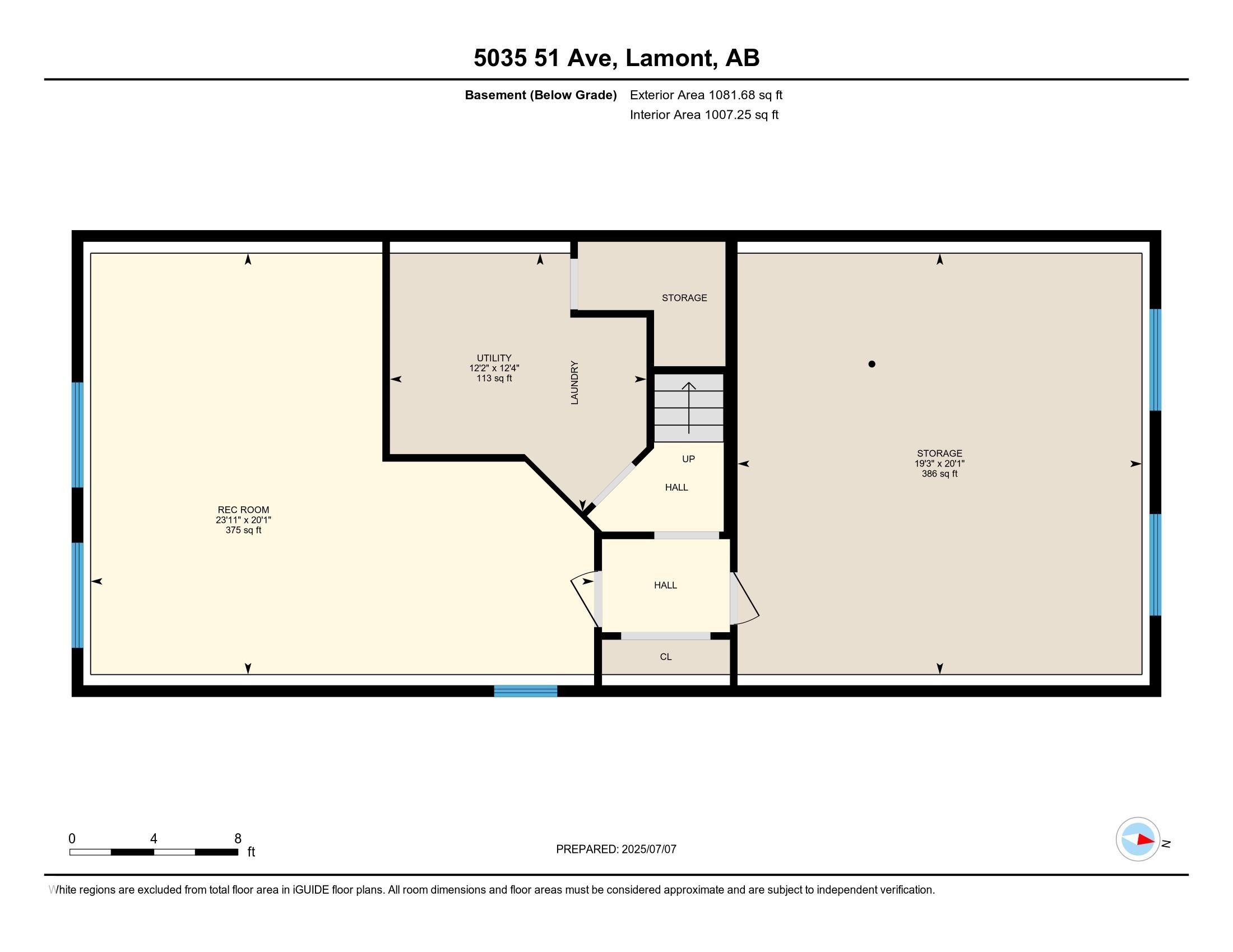 Floor plan - 5035 51 Avenue, Lamont, AB - Other