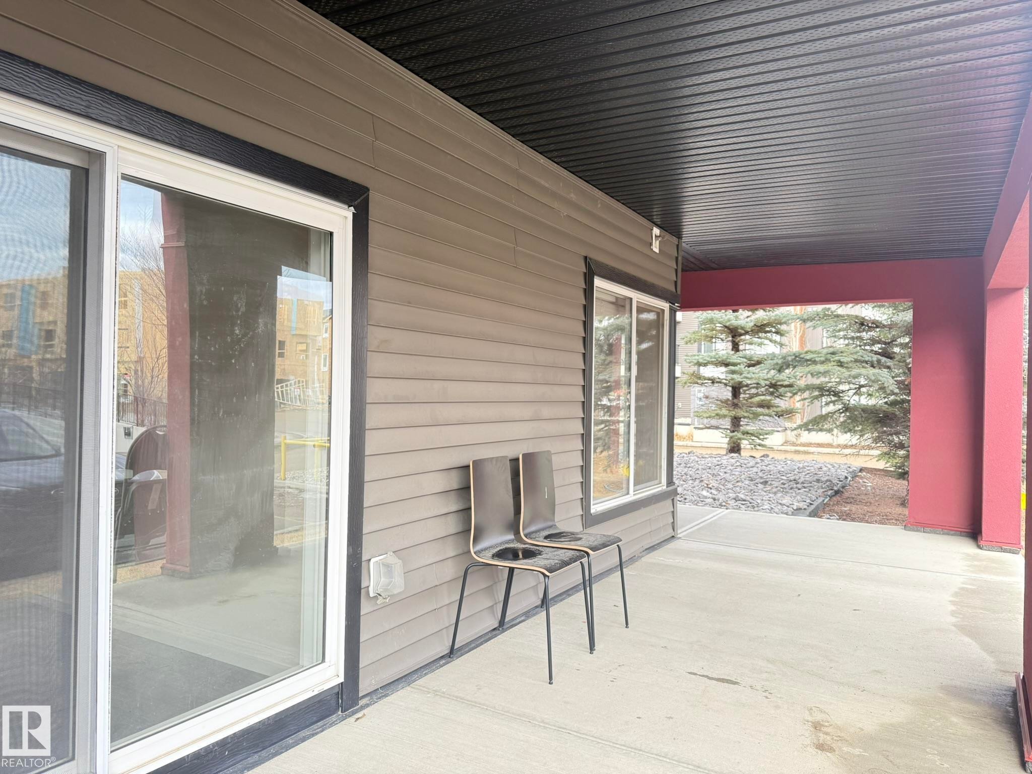 Large wrap aroung patio - 119 344 Windermere Road, Edmonton, AB - Outdoor With Exterior