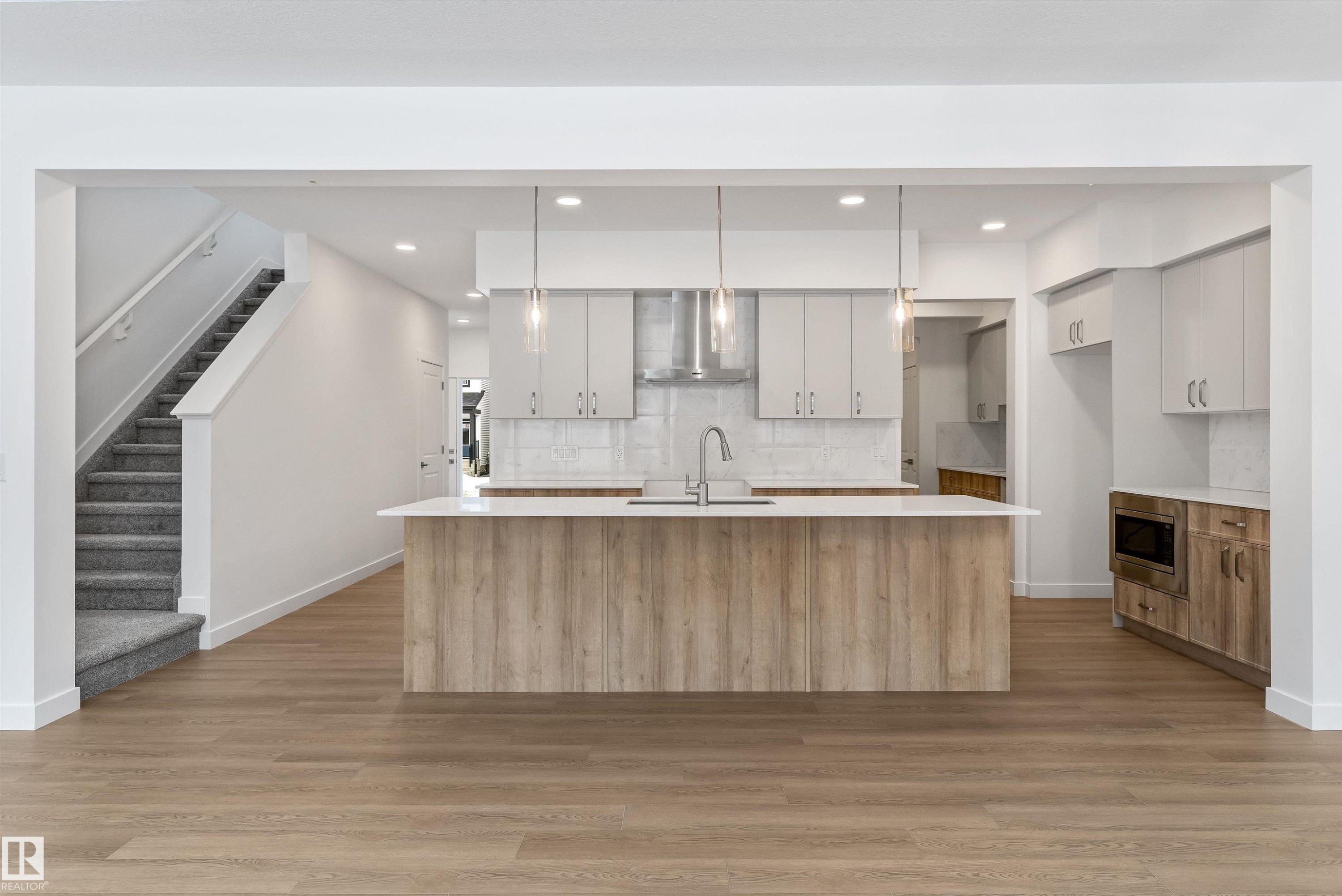 2728 194 Street, Edmonton, AB - Indoor Photo Showing Kitchen With Upgraded Kitchen