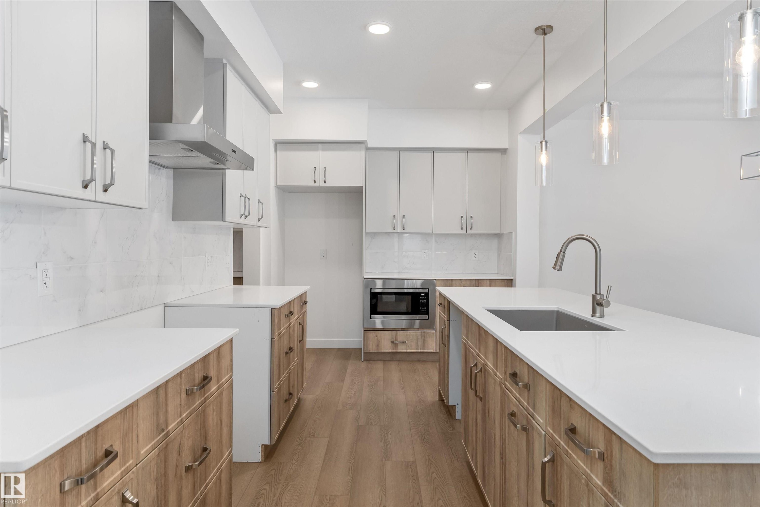 2728 194 Street, Edmonton, AB - Indoor Photo Showing Kitchen With Upgraded Kitchen