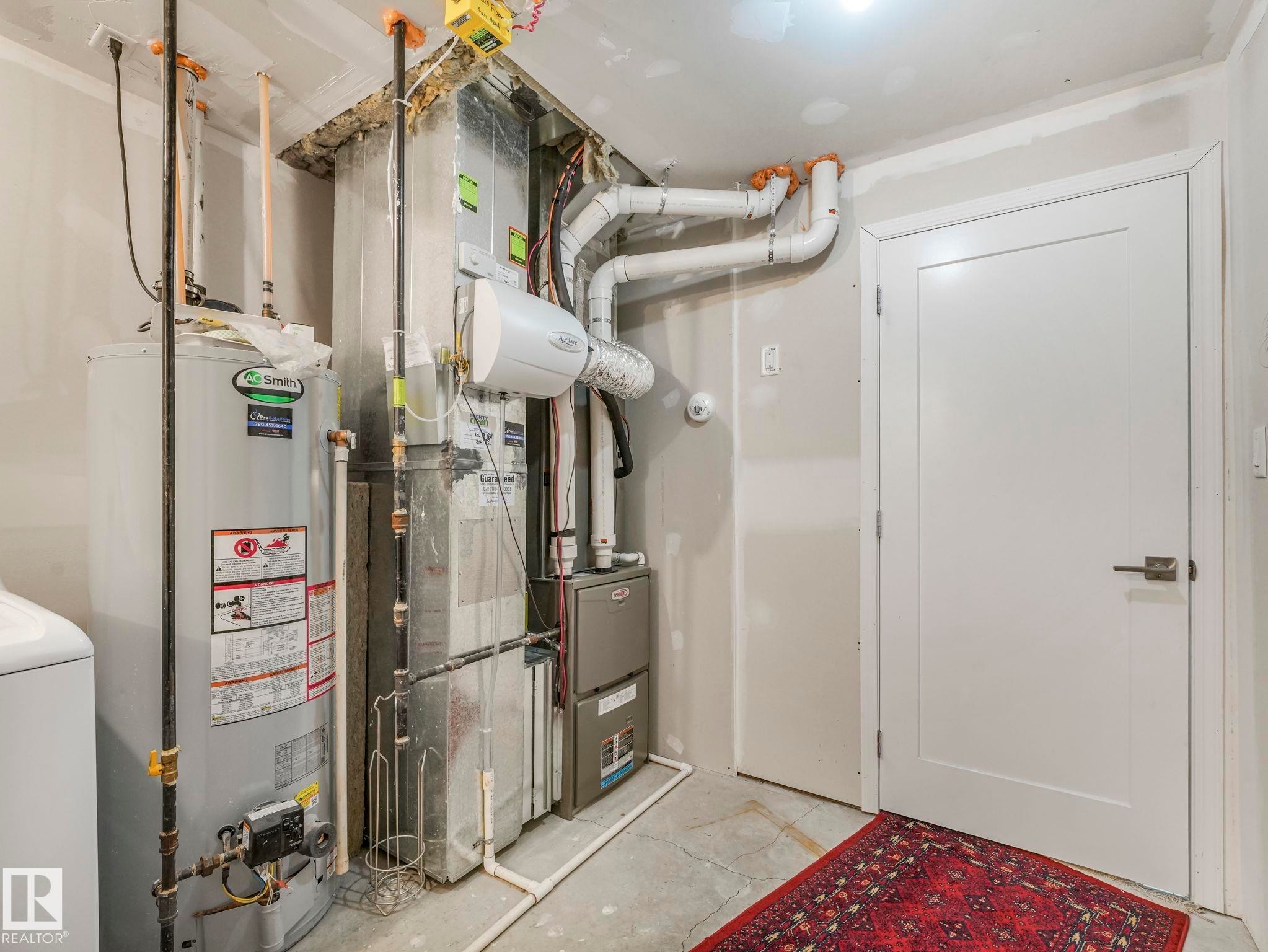 1012 148 Avenue, Edmonton, AB - Indoor Photo Showing Basement