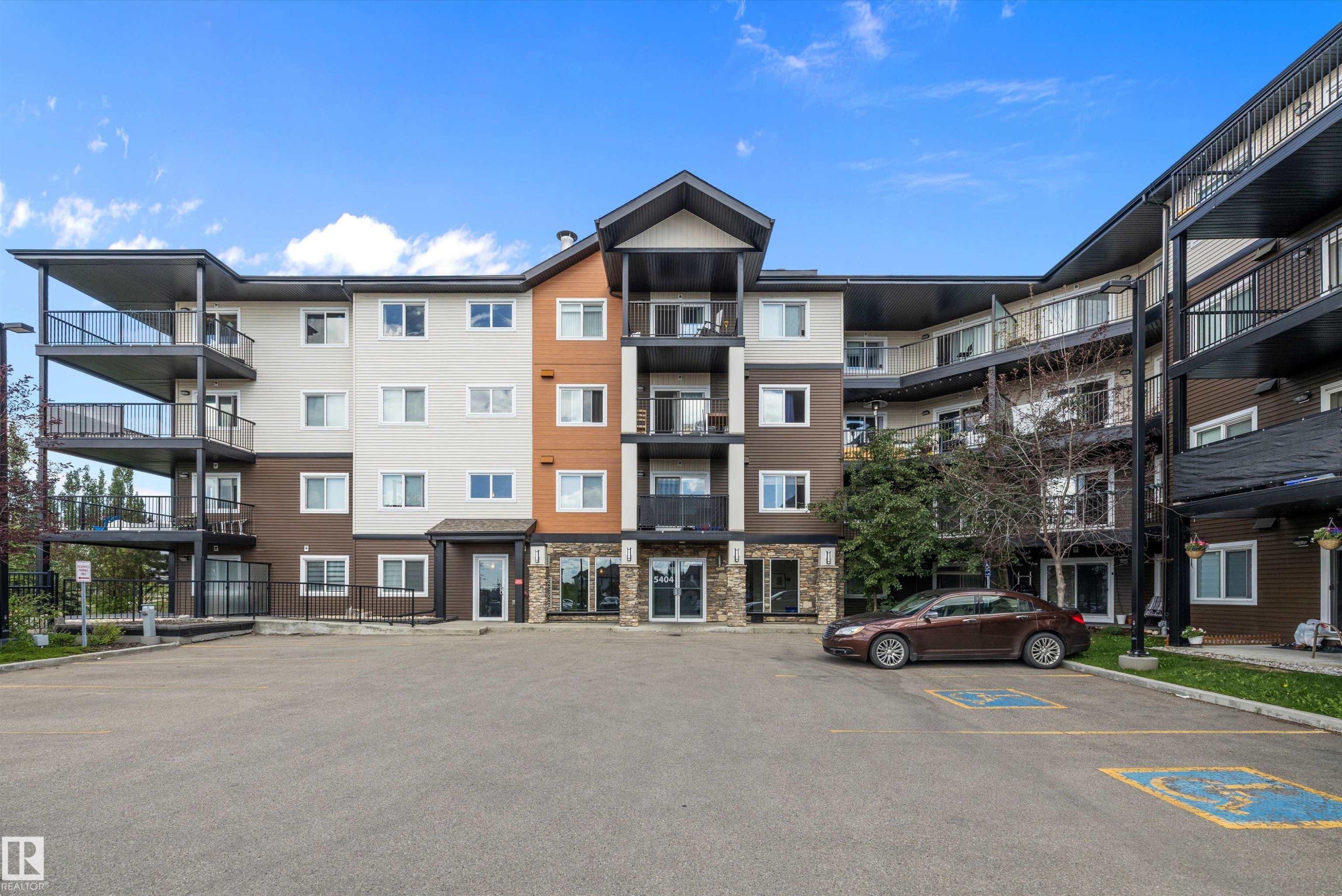 414 5404 7 Ave, Edmonton, AB - Outdoor With Balcony With Facade