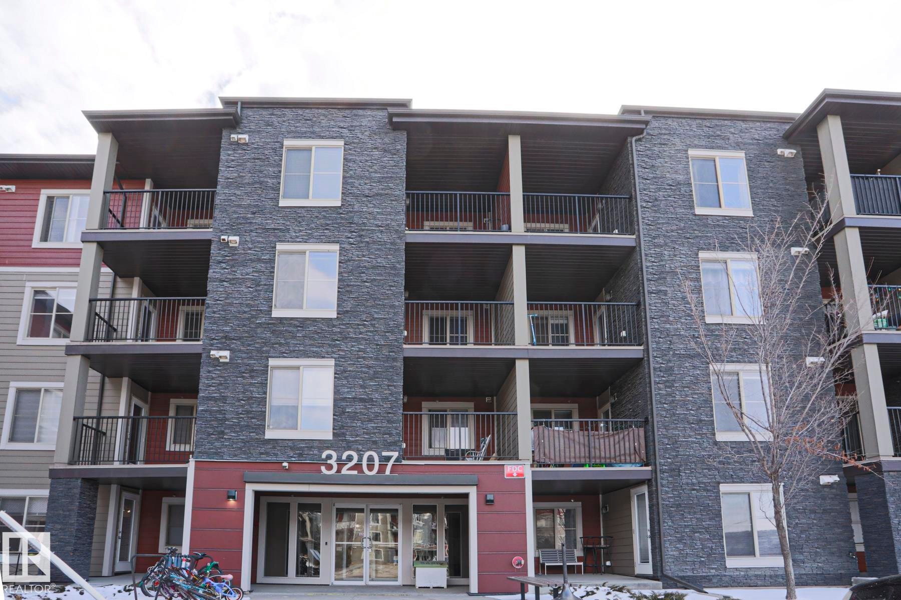 110 3207 James Mowatt Trail, Edmonton, AB - Outdoor With Facade