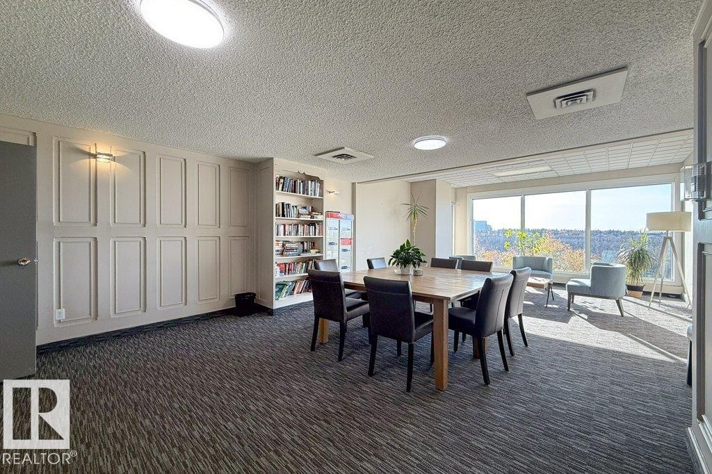 Social Room - 1101 12141 Jasper Avenue, Edmonton, AB - Indoor Photo Showing Dining Room