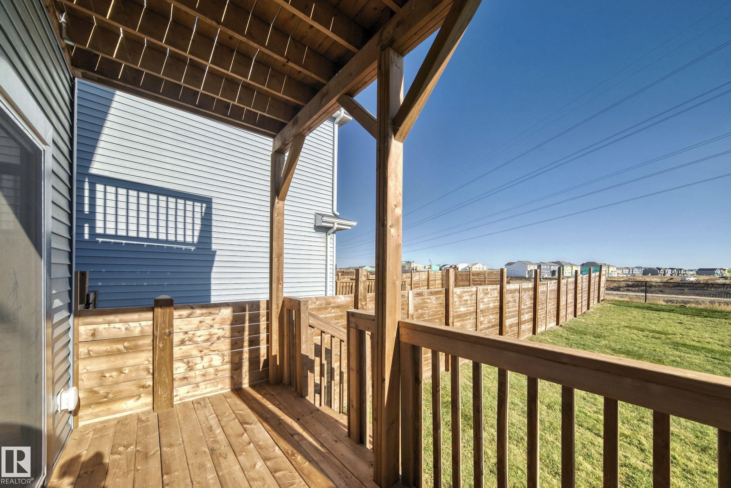 9411 Pear Crescent, Edmonton, AB - Outdoor With Deck Patio Veranda With Exterior