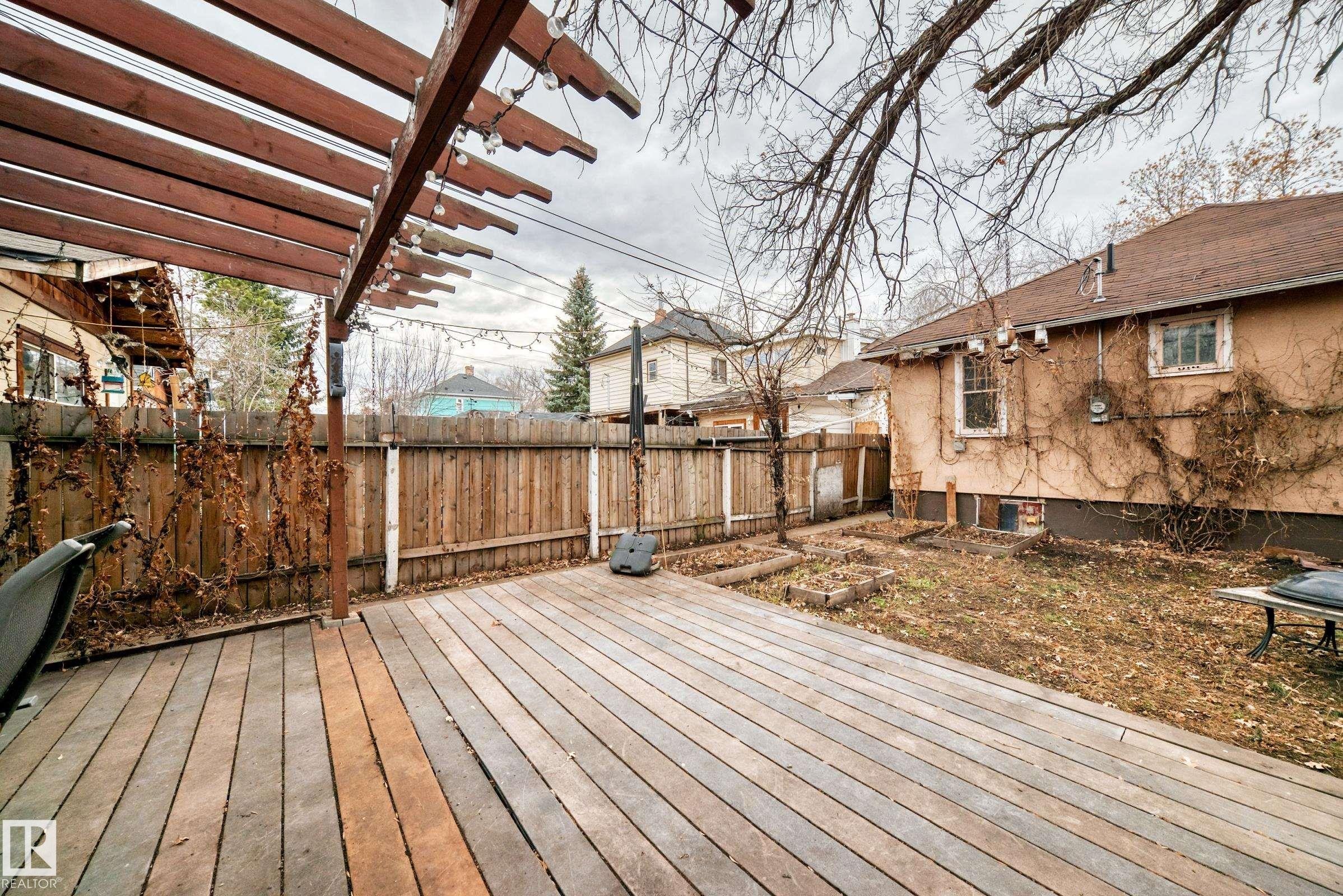 11619 96 Street, Edmonton, AB - Outdoor With Deck Patio Veranda