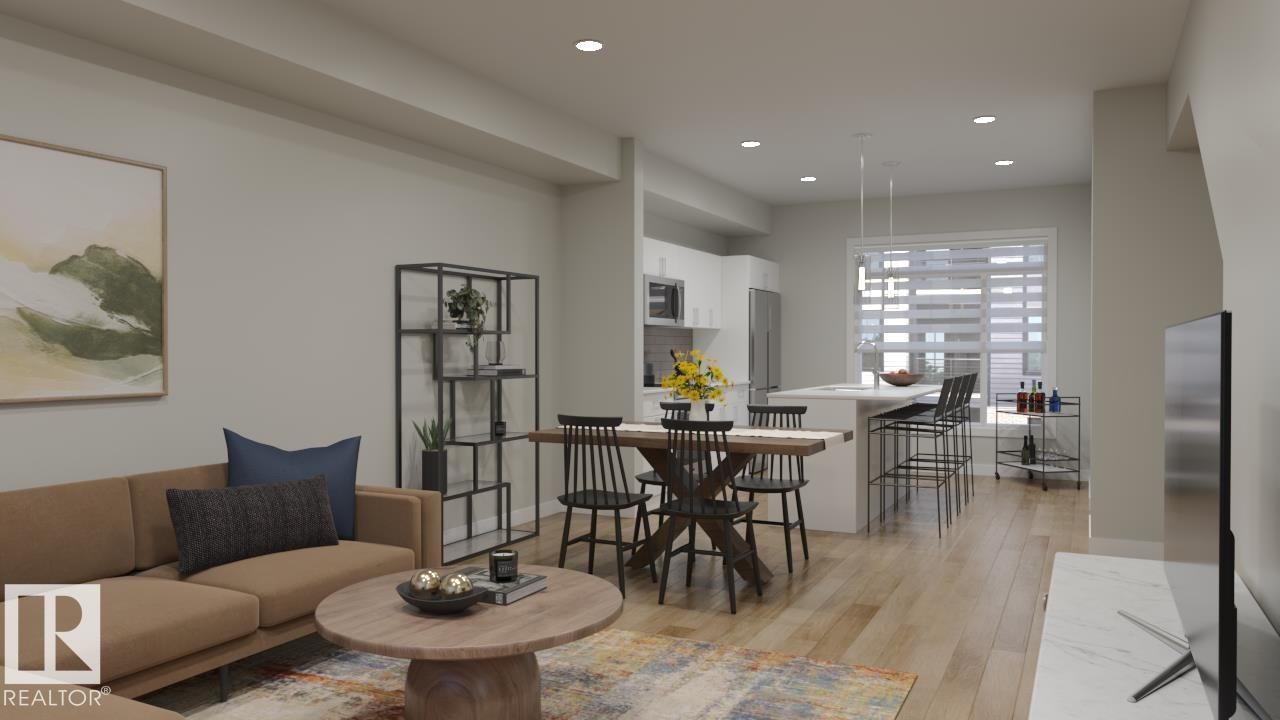 2639 Alces Way, Edmonton, AB - Indoor Photo Showing Living Room