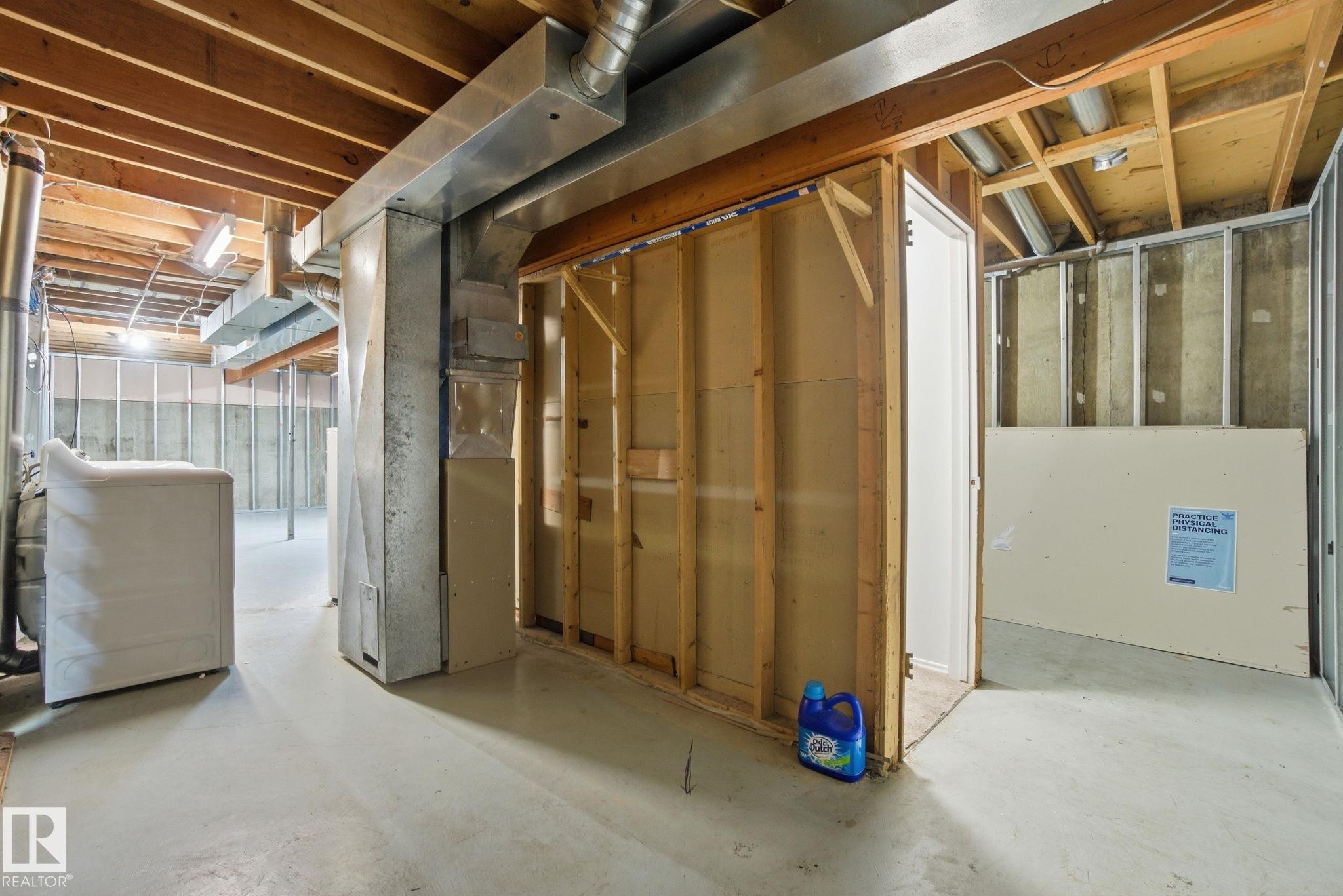 1130 Knottwood Road E, Edmonton, AB - Indoor Photo Showing Basement