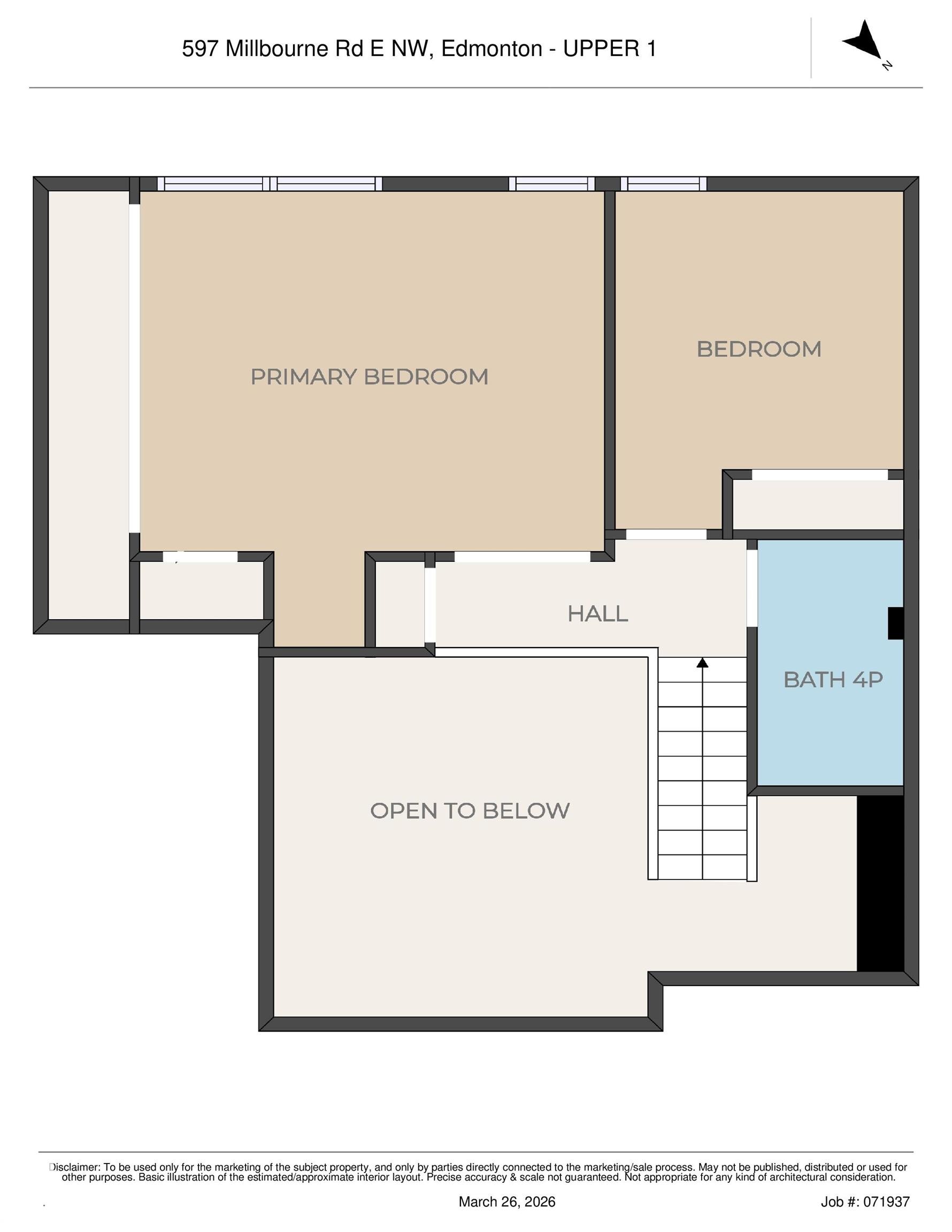 Floor plan - 597 Millbourne Road E, Edmonton, AB - Other