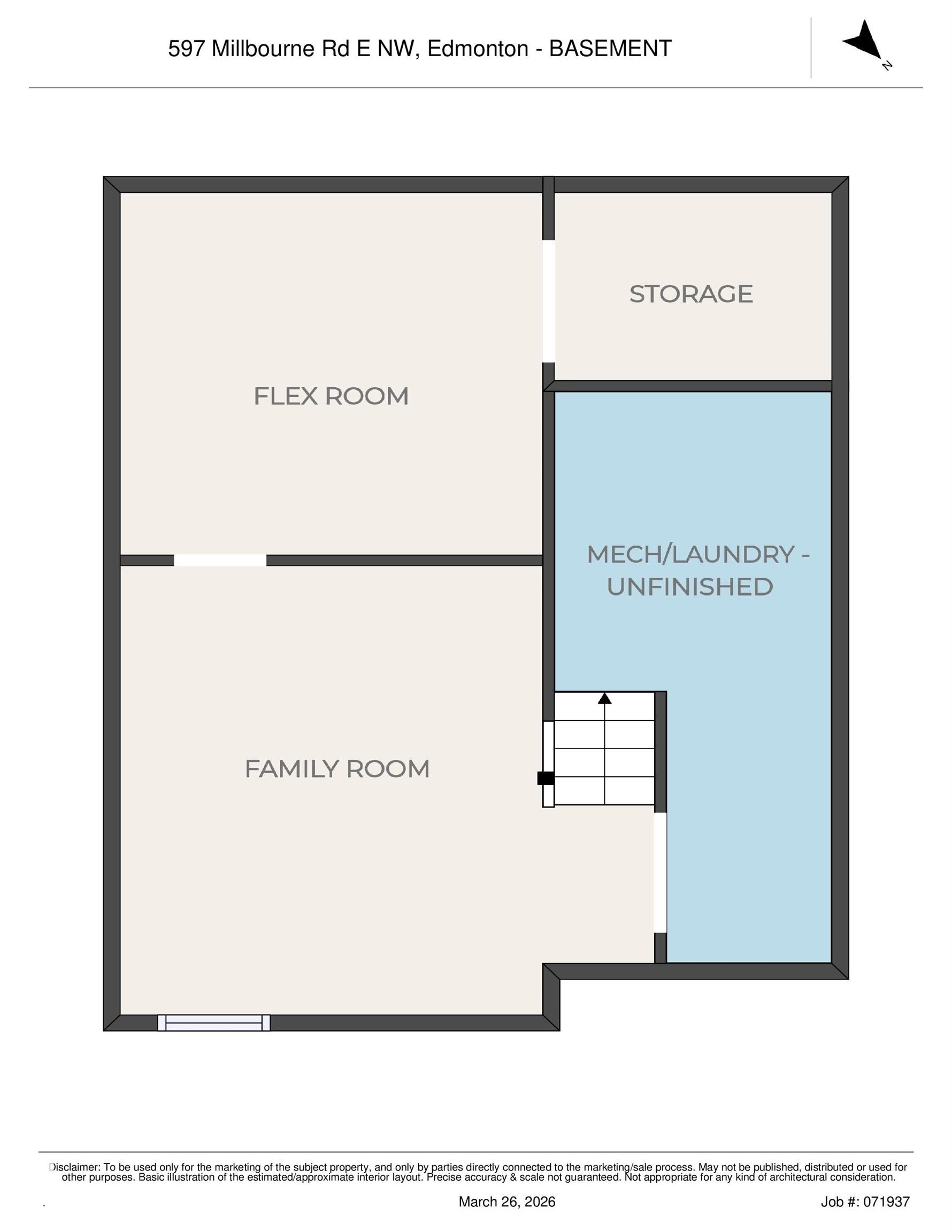 Floor plan - 597 Millbourne Road E, Edmonton, AB - Other
