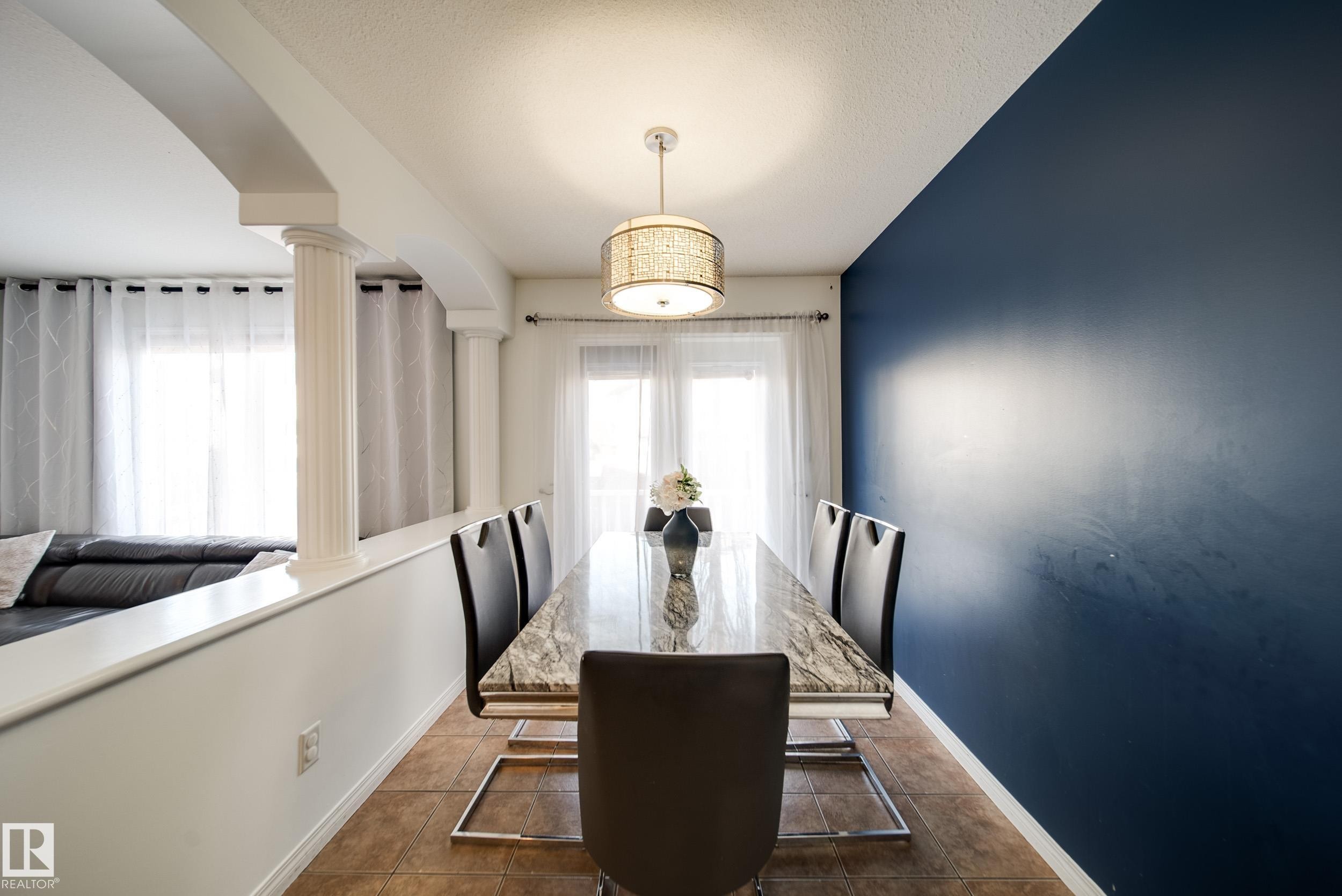 3716 160A Avenue, Edmonton, AB - Indoor Photo Showing Dining Room