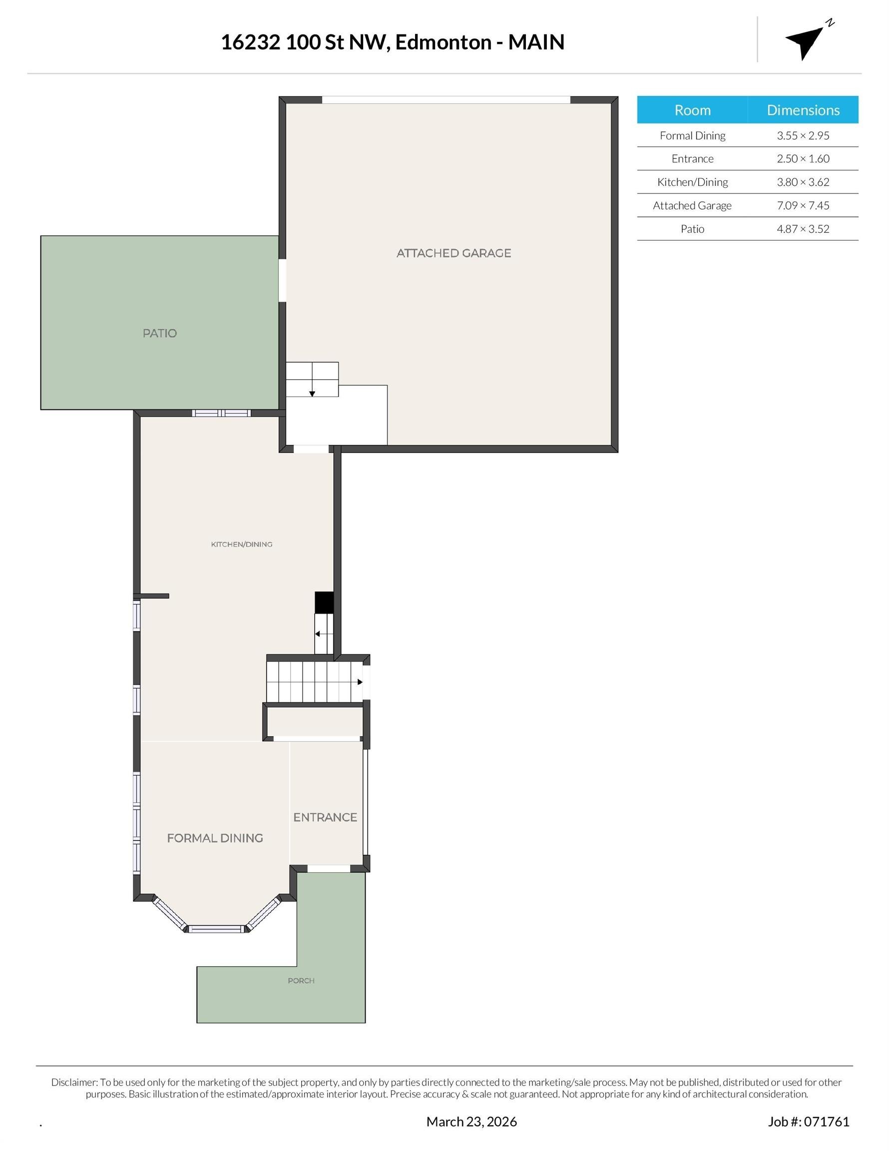 Floor plan - 16232 100 Street, Edmonton, AB - Other
