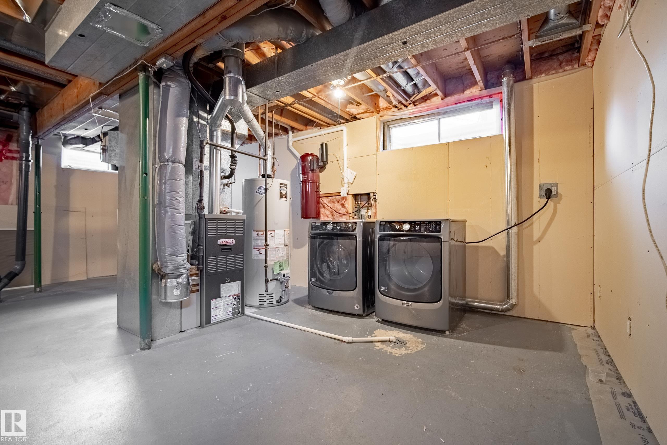 3528 56 Street, Edmonton, AB - Indoor Photo Showing Laundry Room