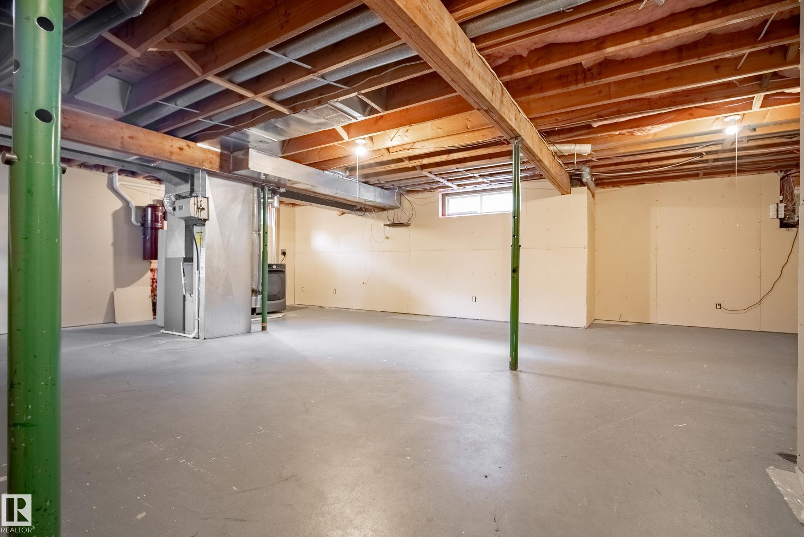3528 56 Street, Edmonton, AB - Indoor Photo Showing Basement