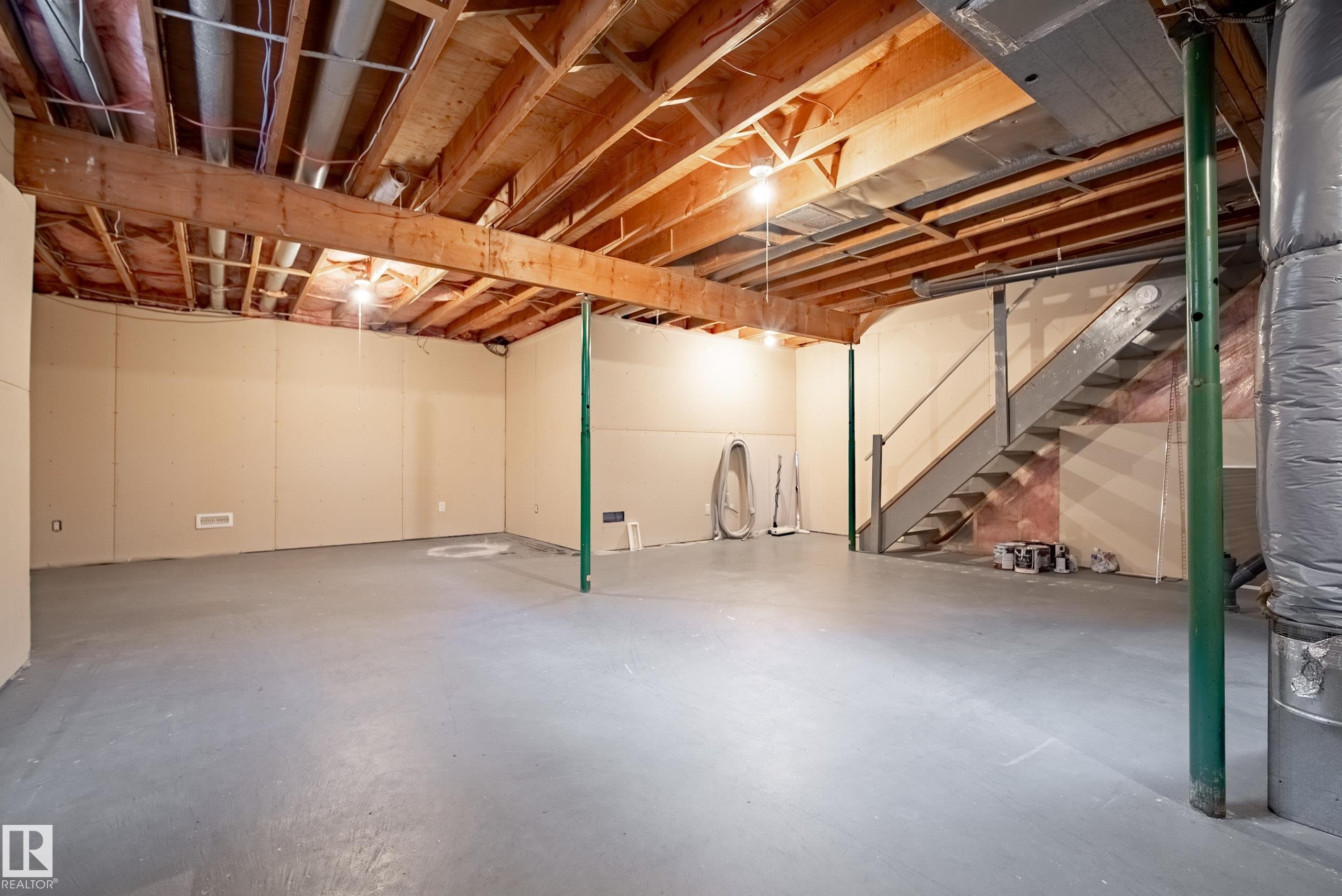 3528 56 Street, Edmonton, AB - Indoor Photo Showing Basement