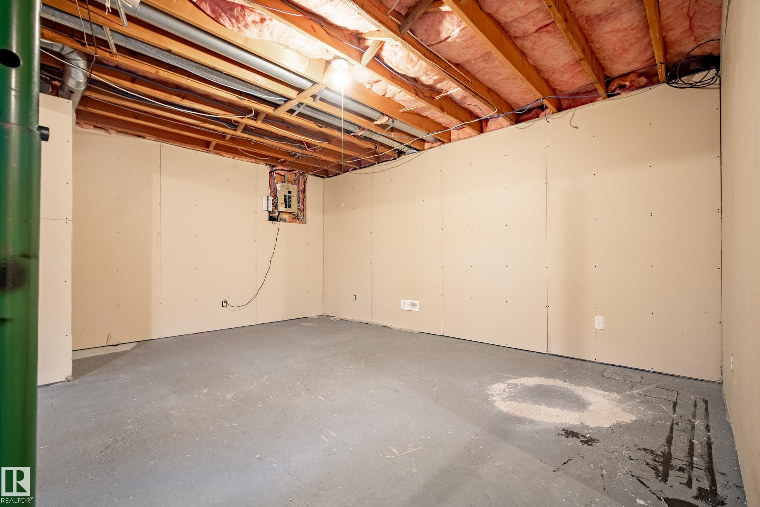 3528 56 Street, Edmonton, AB - Indoor Photo Showing Basement