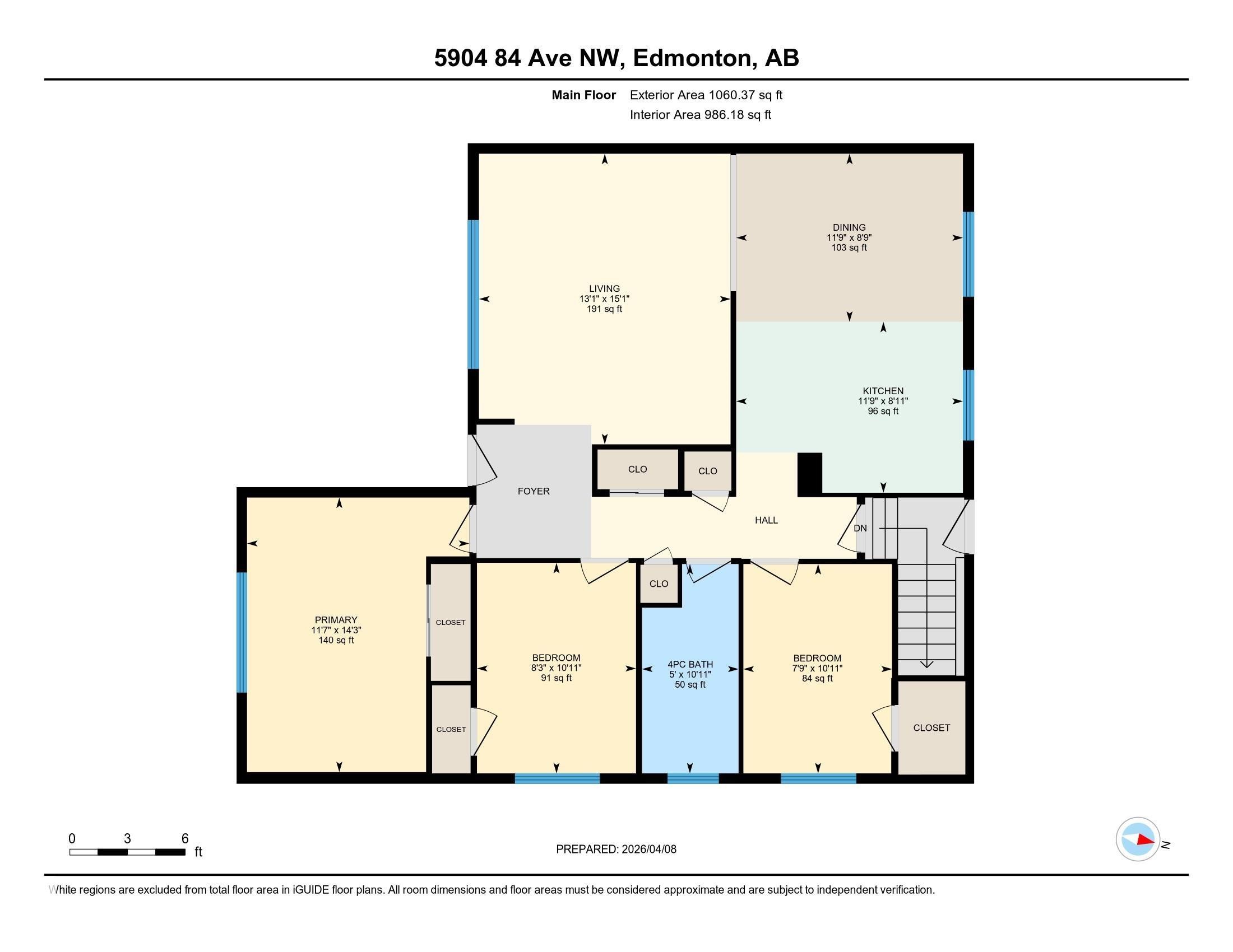 Floor plan - 5904 84 Avenue, Edmonton, AB - Other